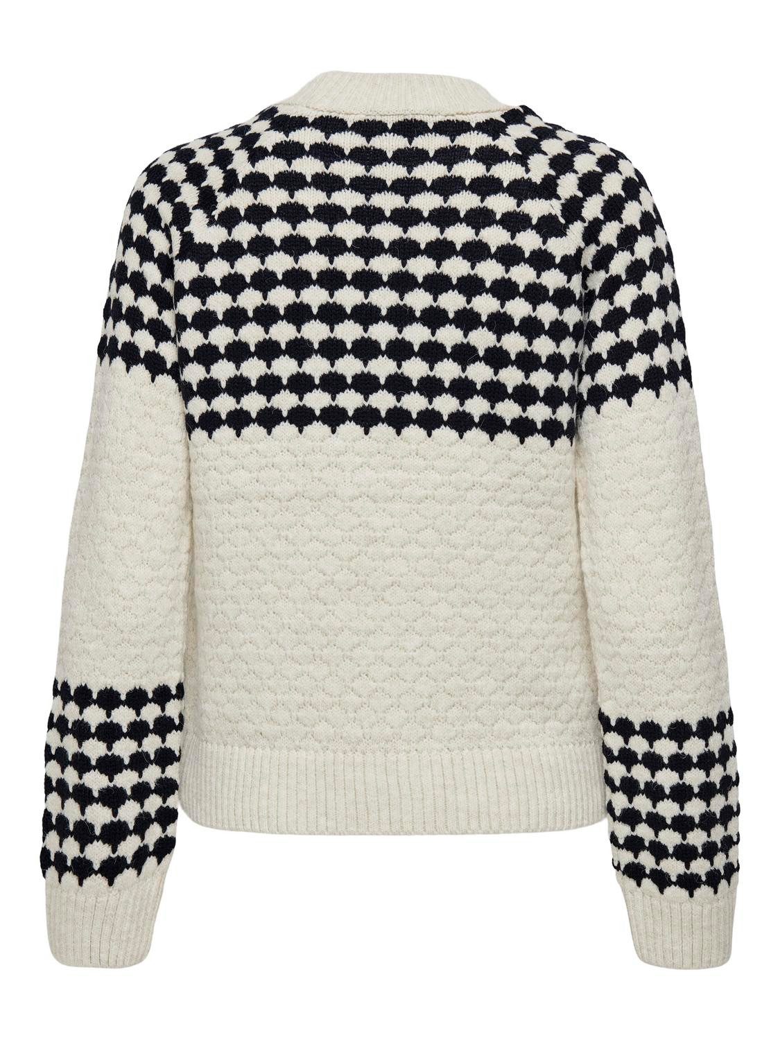 Only Trui met ronde hals ONLCANADA LS PULLOVER CC KNT