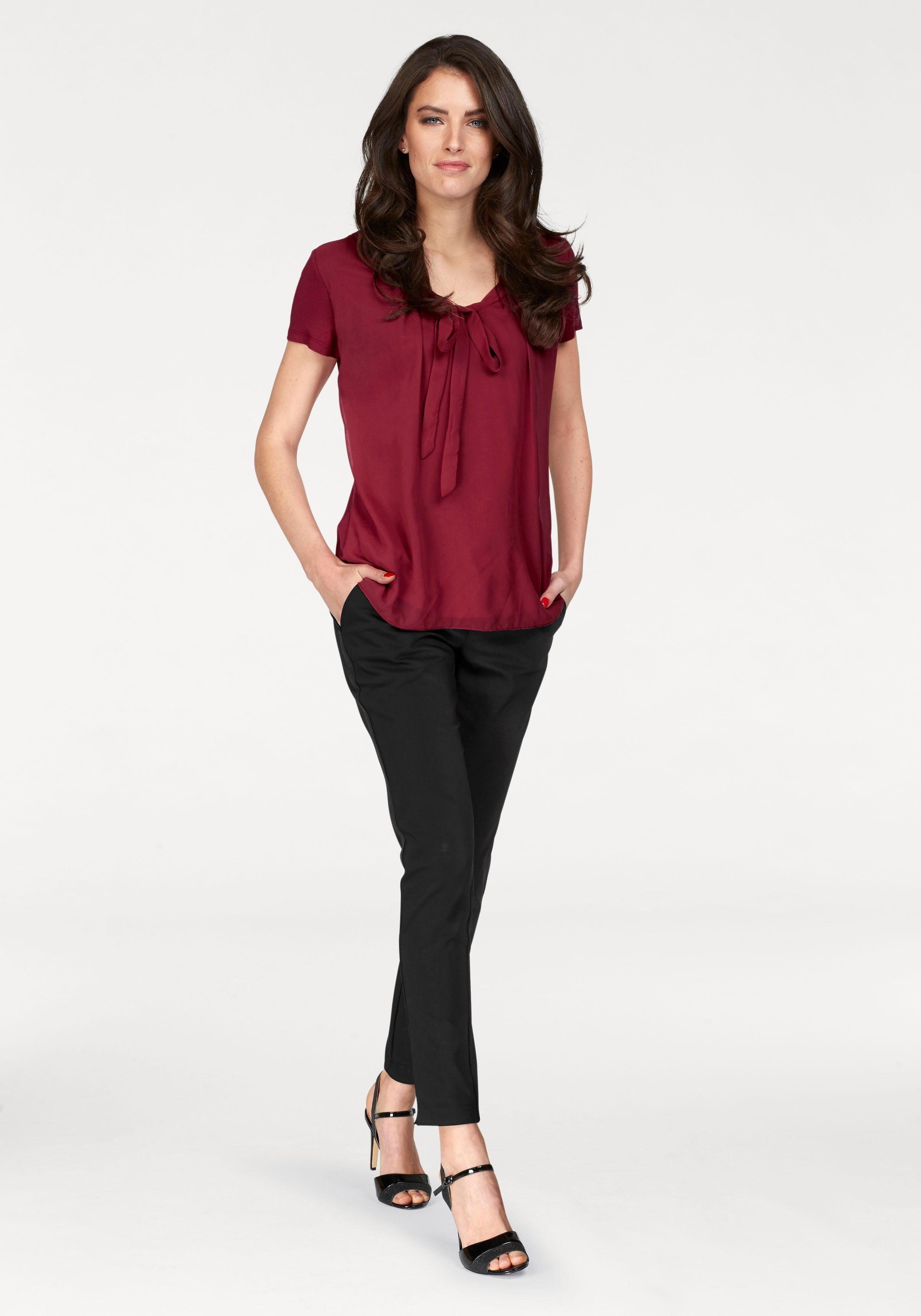 Aniston SELECTED Shirtblouse met dubbel verwerkt voorpand