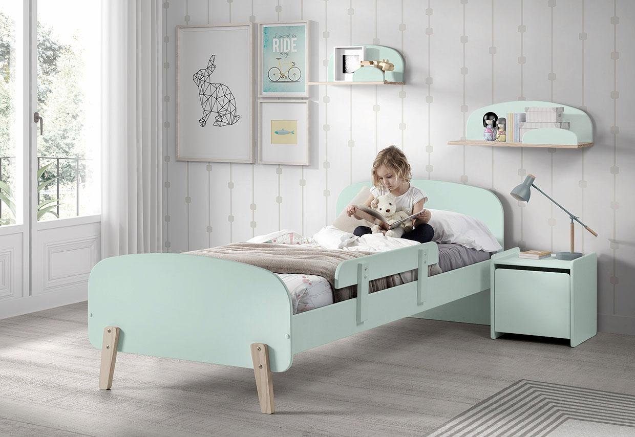 Vipack Nachtkastje Kiddy, met 1 draaideur, daarachter een groot vak