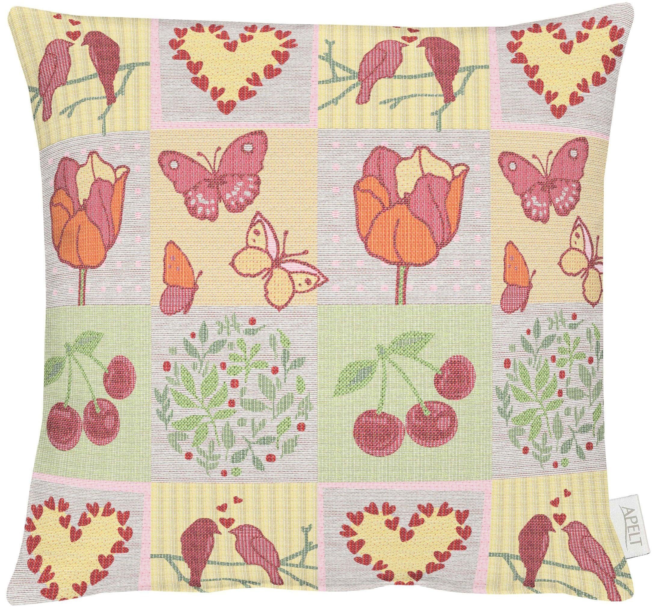 APELT Sierkussen 5313 Kussenovertrek zonder vulling(1 stuk) sierkussens maat 1x 46x46 cm multicolor
