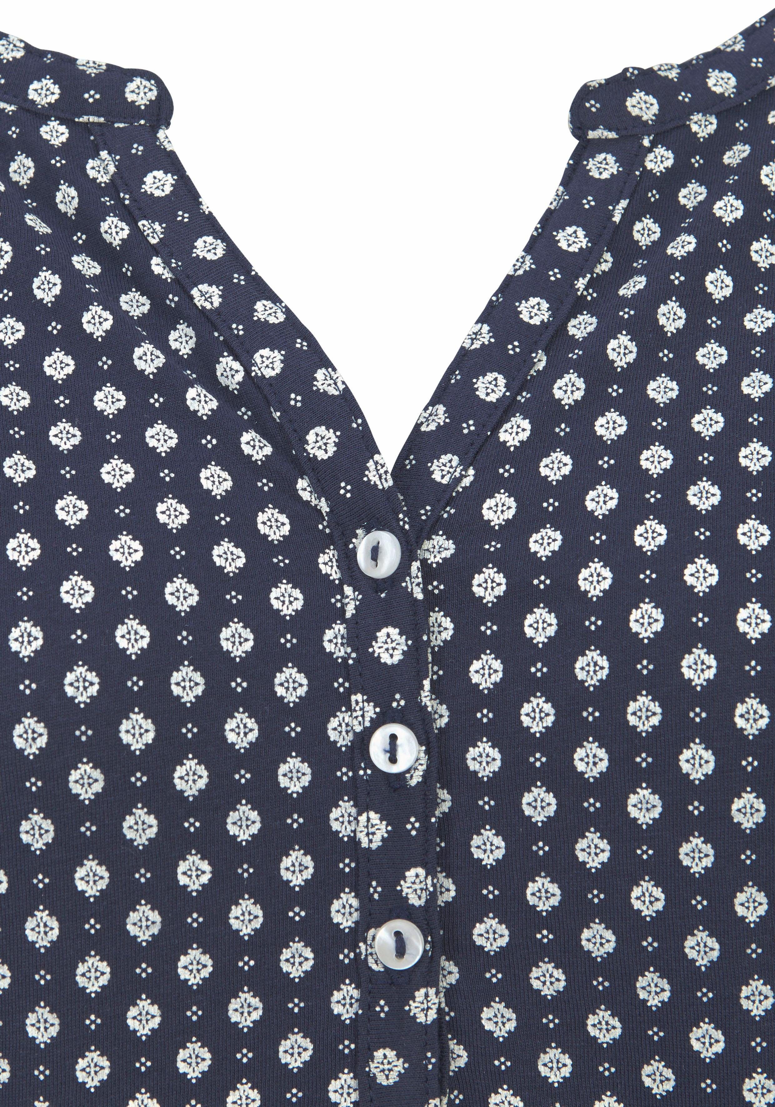 Lascana Shirt Met knoopsluiting van onderhoudsvriendelijke kwaliteit met viscose