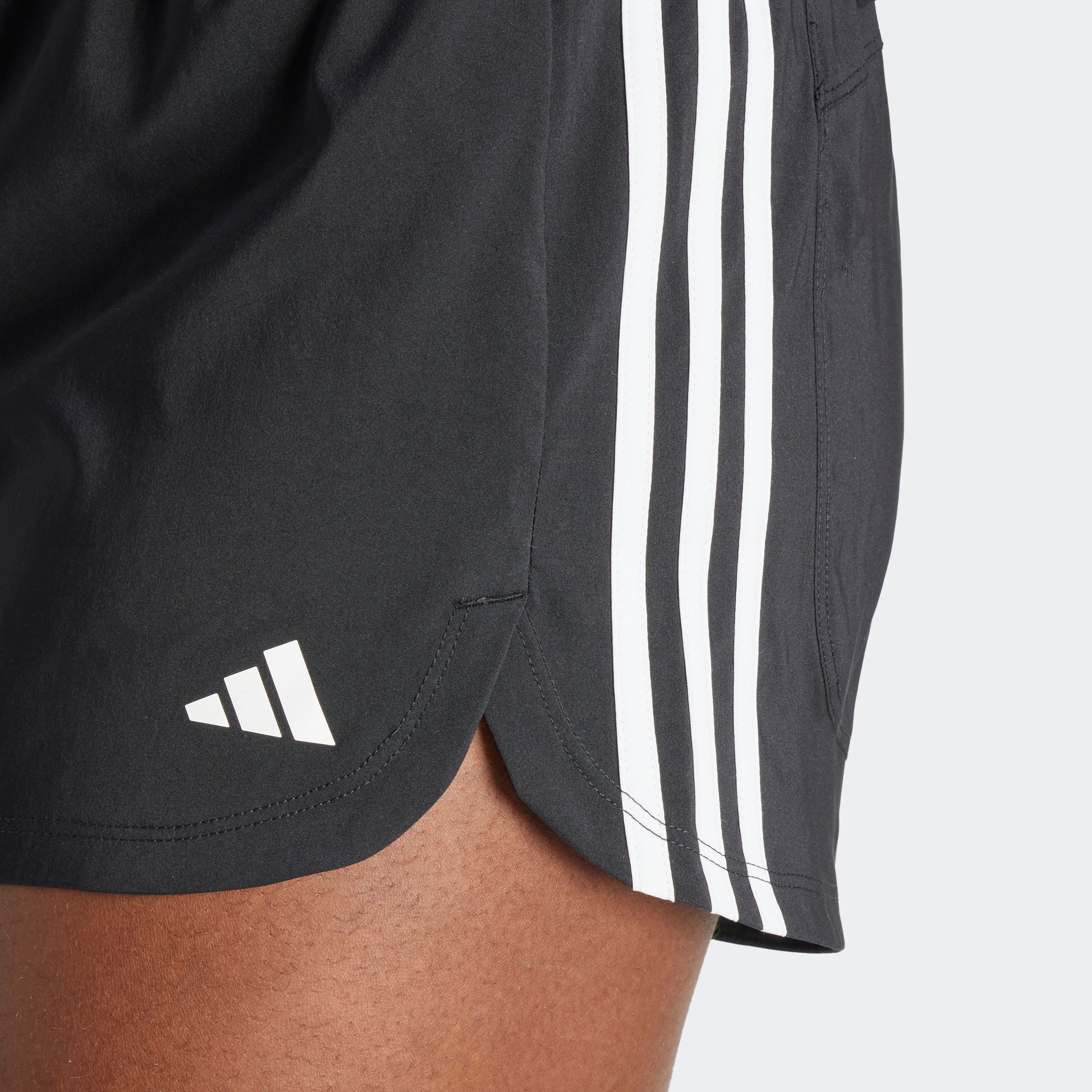adidas Performance Short PACER WVN HIGH Geweven trainingsshorts met hoge taille (1-delig)