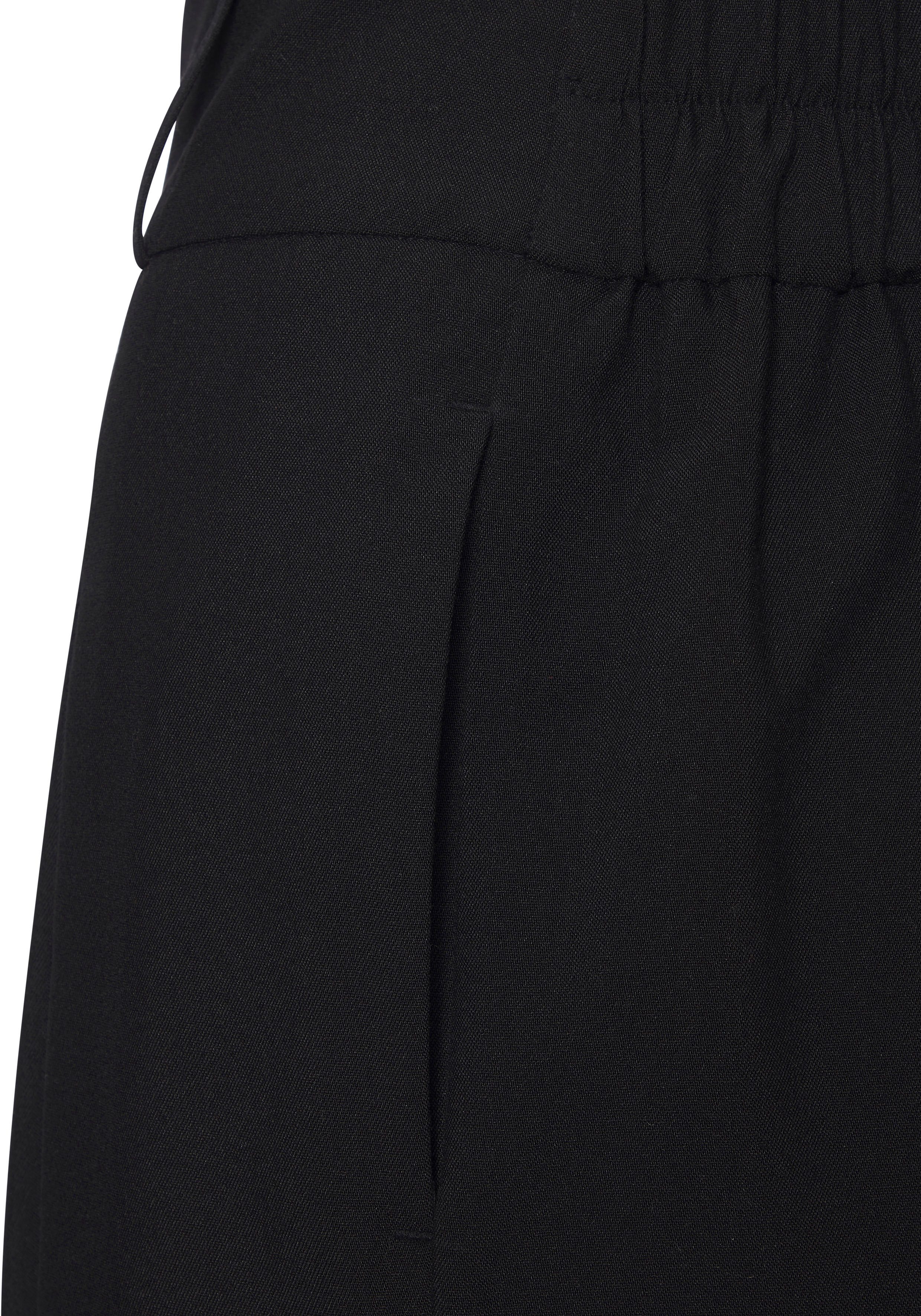 Lascana Broekrok met riemlussen, pantalon, chic