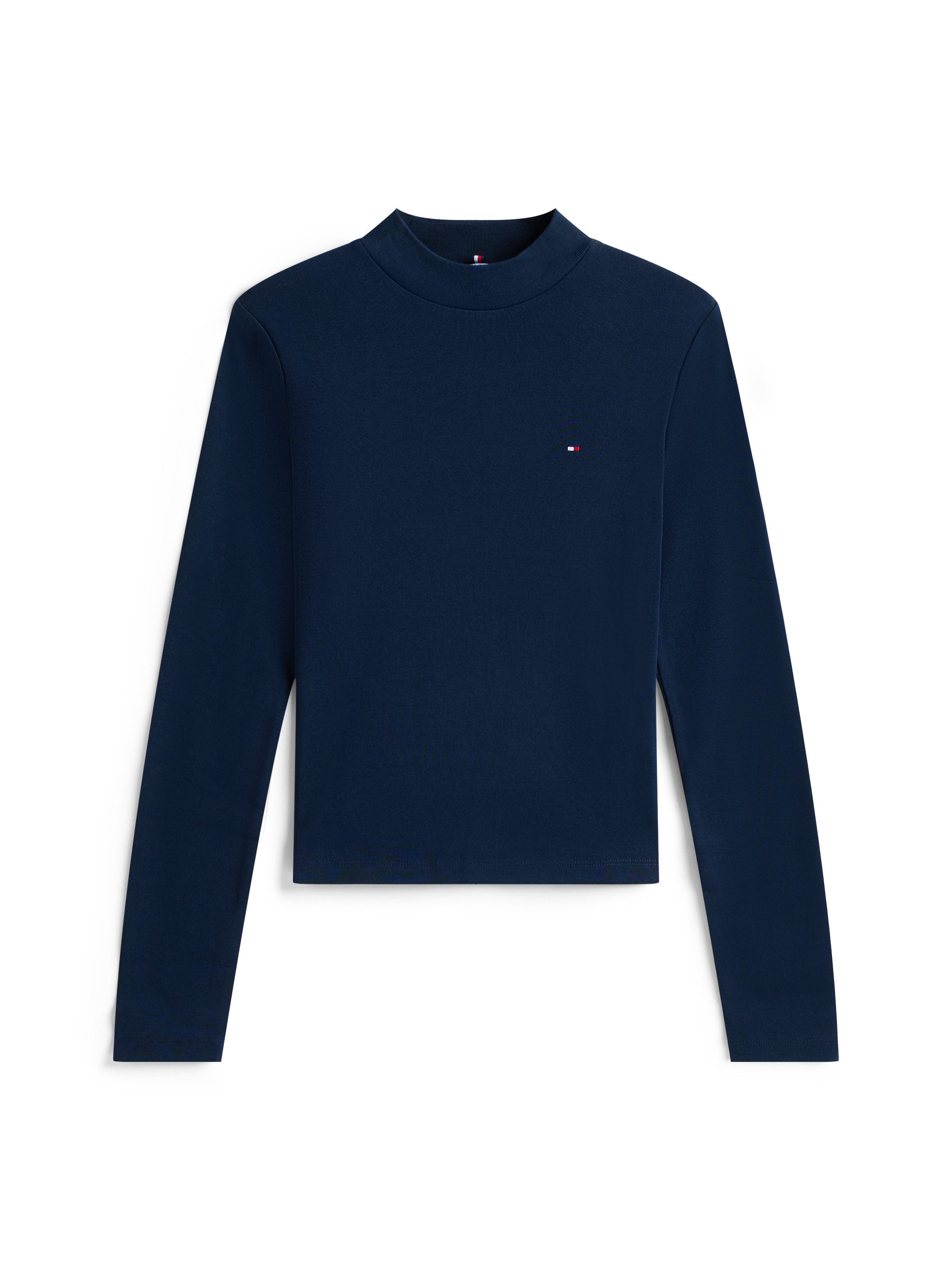 Tommy Hilfiger Shirt met lange mouwen SLIM CODY MOCK-NK LS