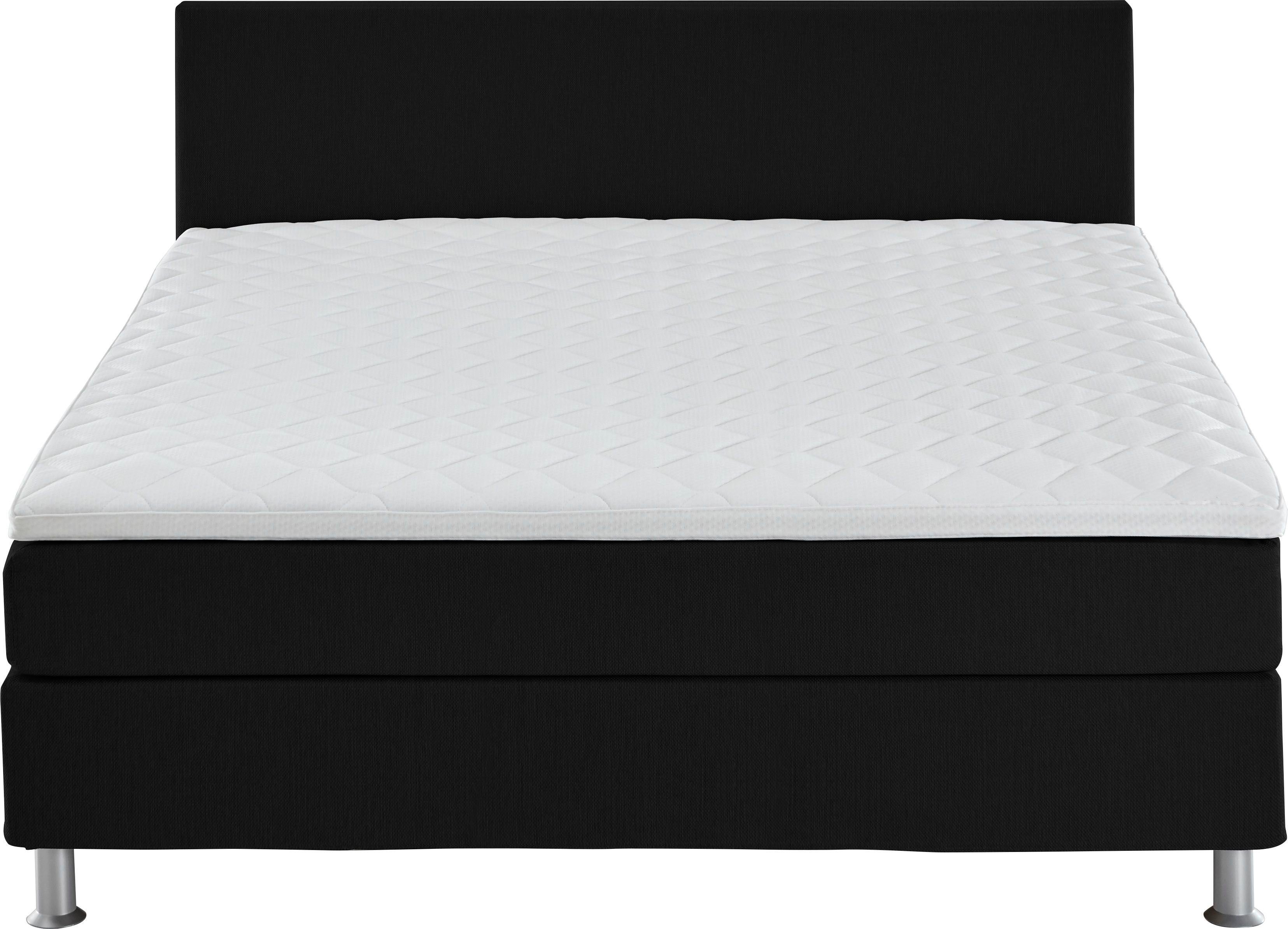 ATLANTIC home collection Boxspring Edison inclusief bonell-binnenveringsmatras en topmatras