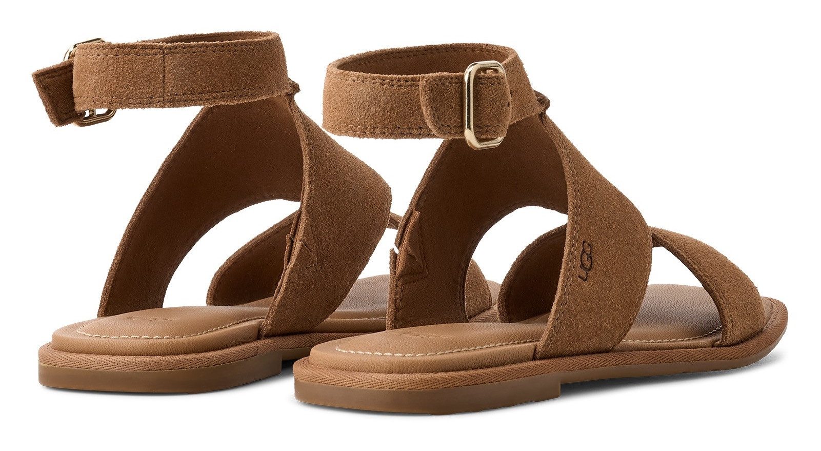 UGG Sandalen Delray , flats, riemchensandalen met voetbed memory foam