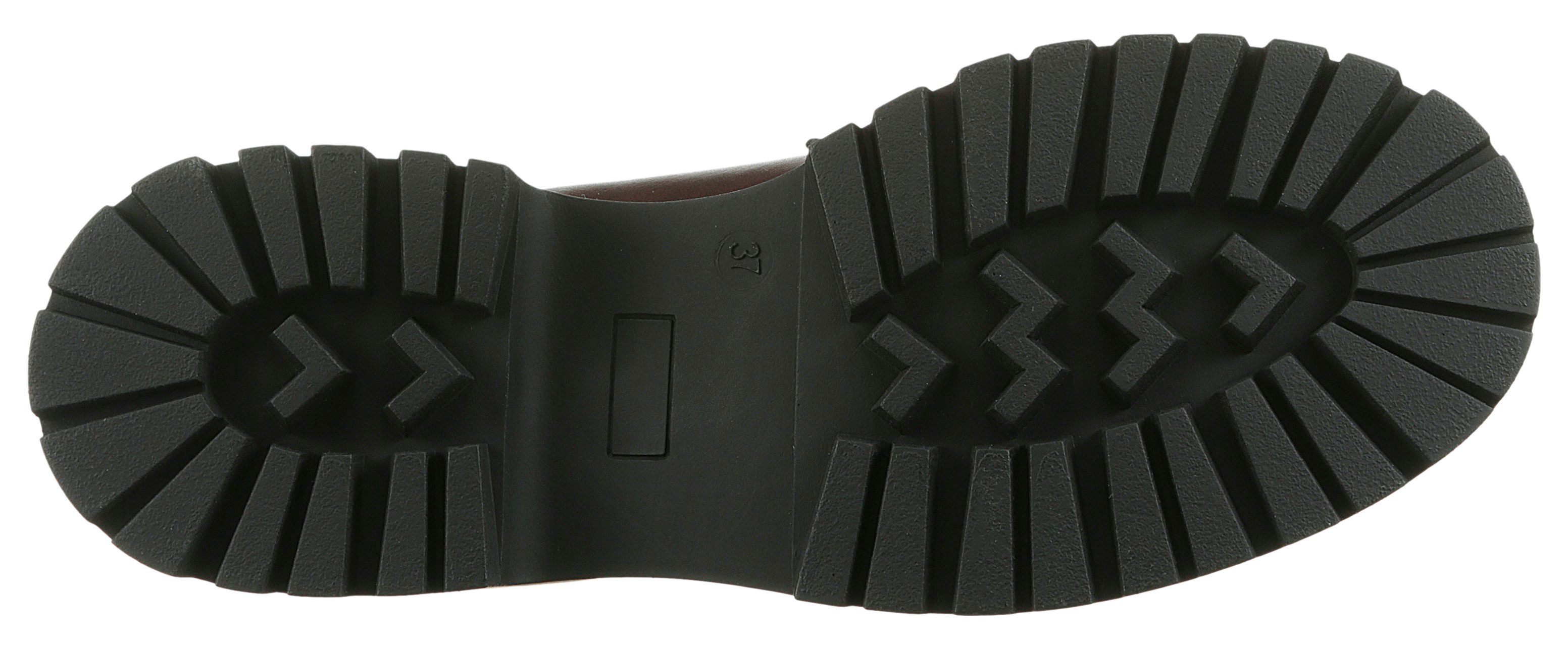 Aniston SHOES Loafers slippers, lage schoen met comfortabele breedte g (=breed) - nieuwe collectie