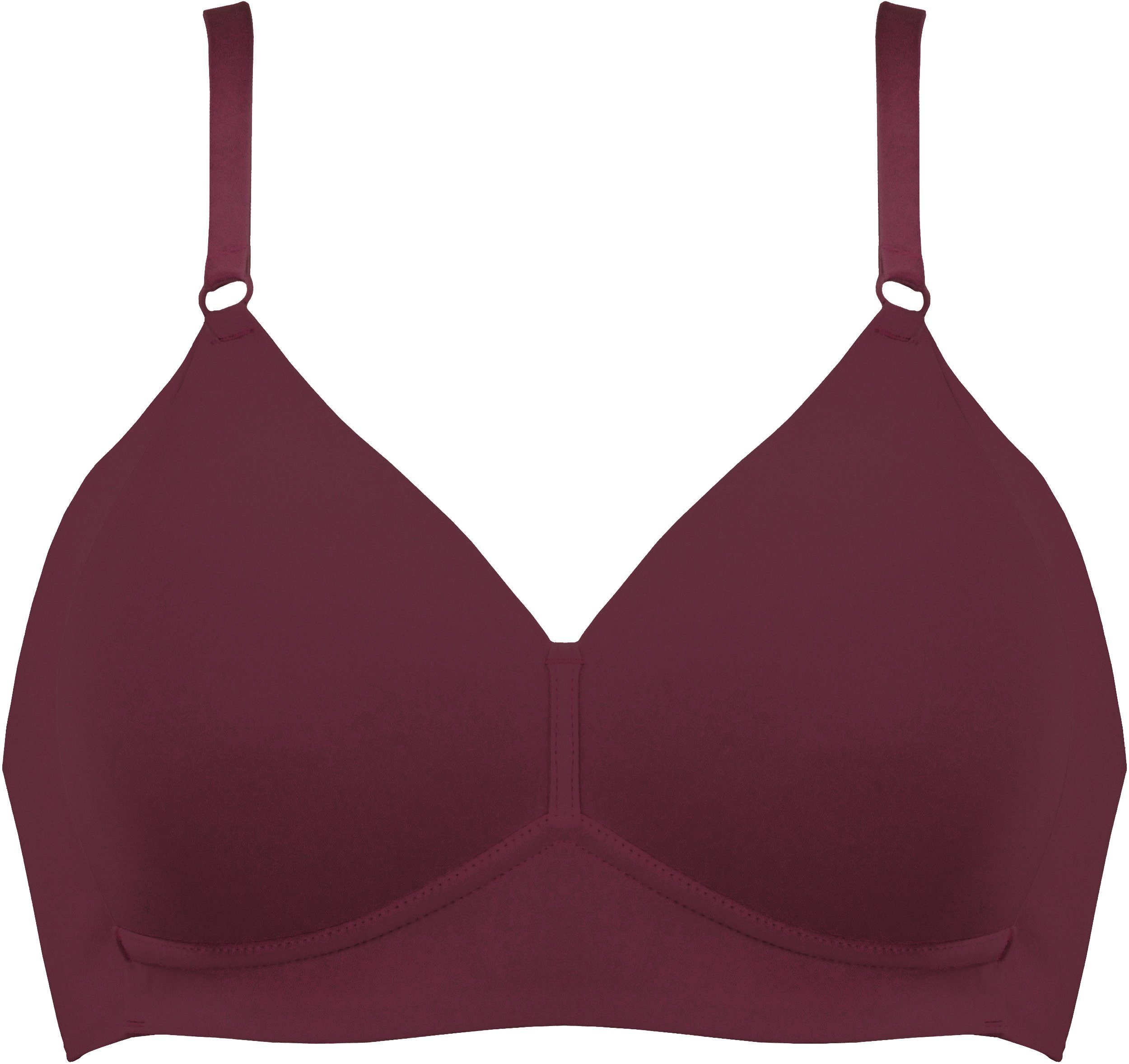 Naturana Soft-bh Side smoother Vlakke naadloze afwerkingen, brede onderband, zonder beugels
