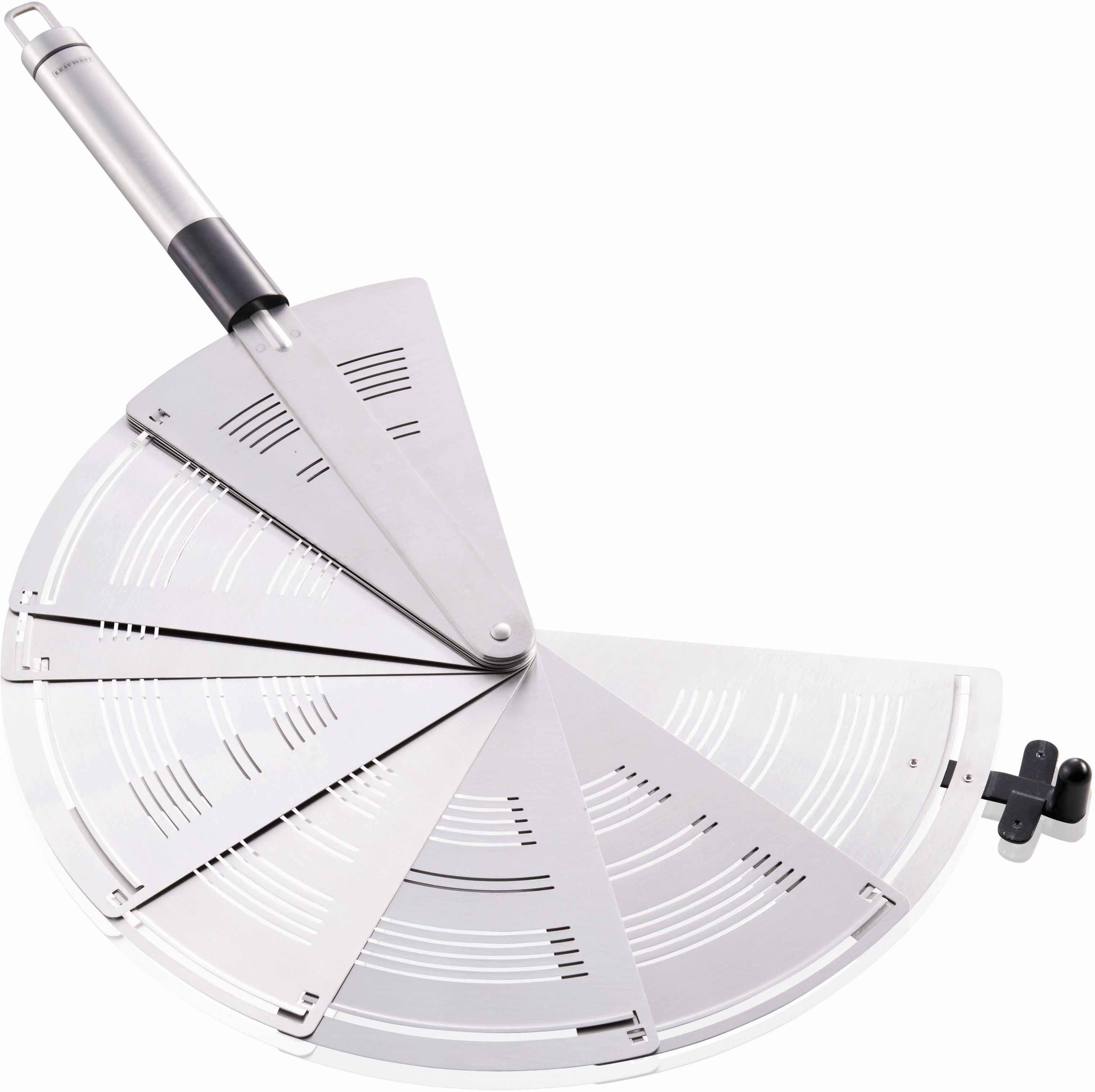 Leifheit Spatdeksel Edelstaal/kunststof, voor bakpannen tot Ø 28 cm