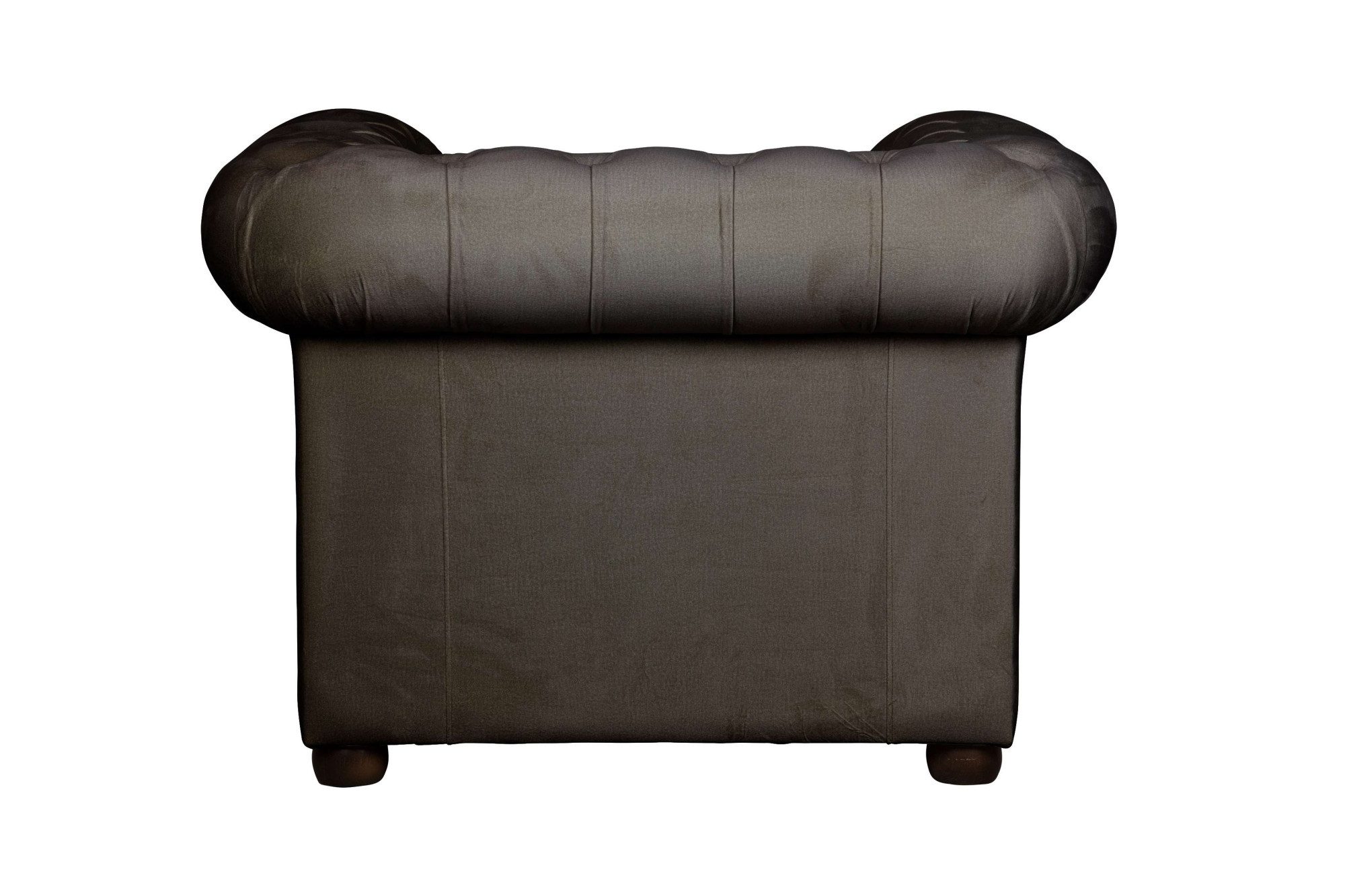 Home affaire Fauteuil CHARENTE, Chesterfield, golfsysteem, afmetingen B/D/H: 105/89/74 cm