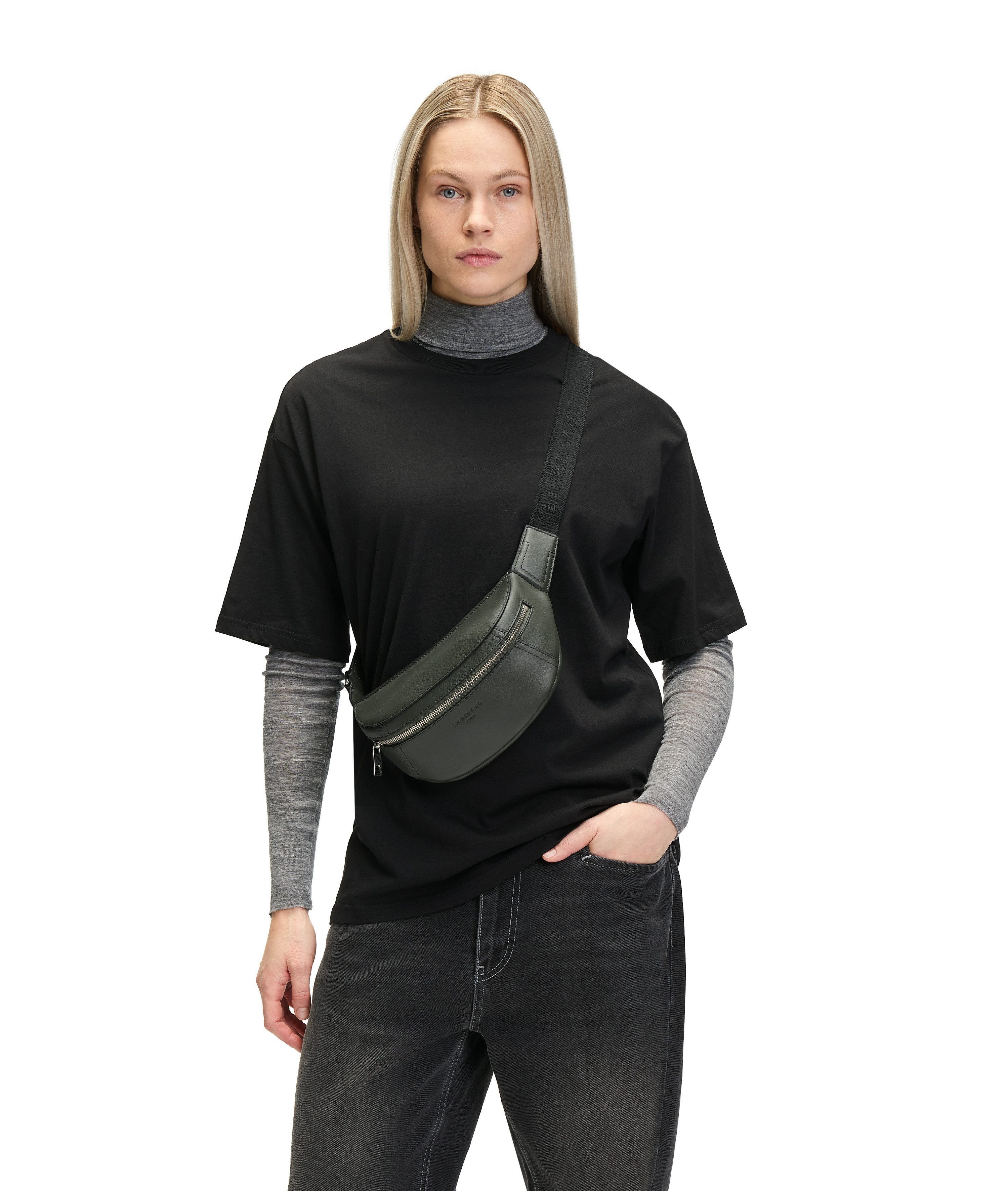 Liebeskind Berlin Buiktasje Beltbag S CHUDY CALF OPTIC Schoudertas, schoudertas, tas dames