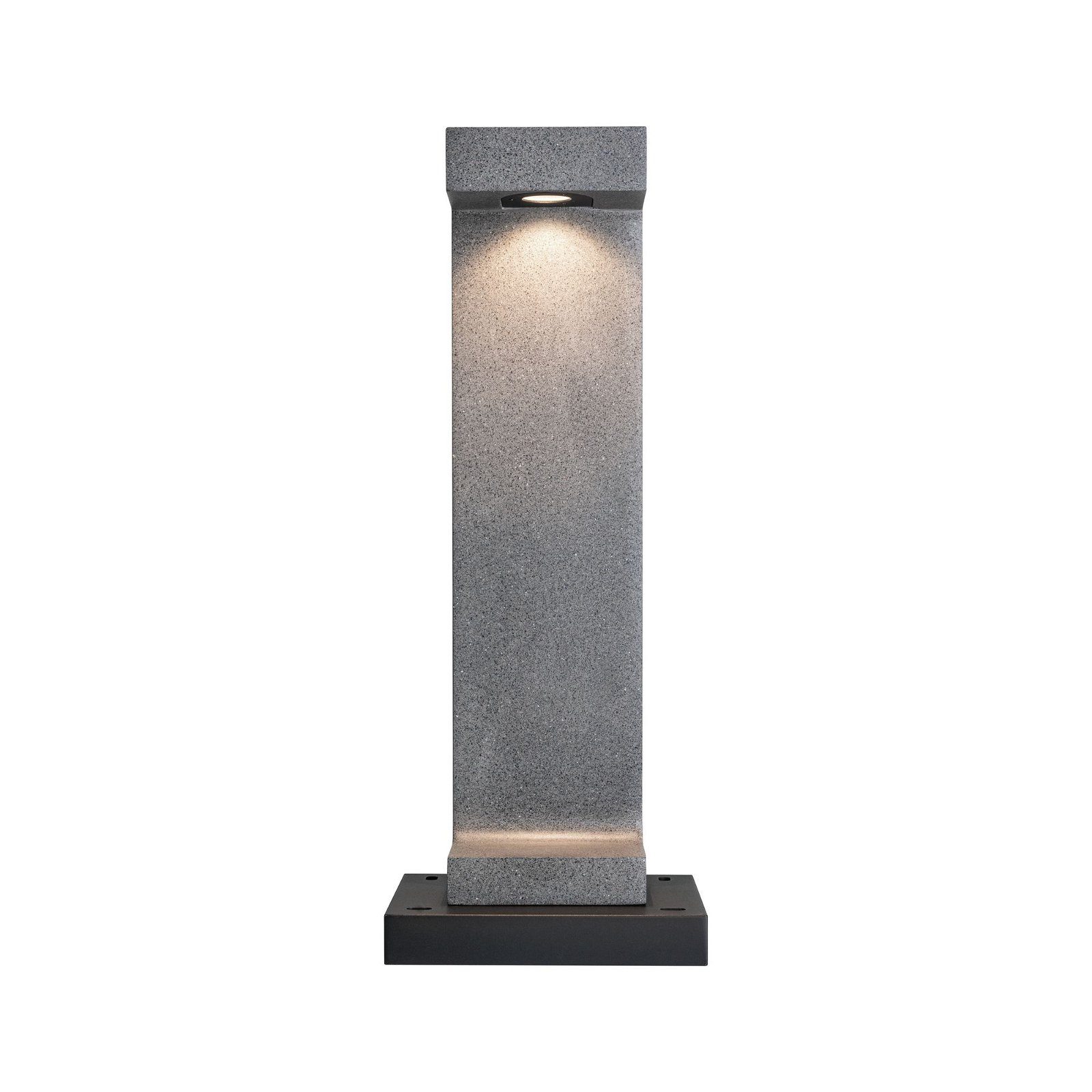 Paulmann Led-bolderlamp Concrea IP65 616mm 3000K 6,8W 200lm 230V zwarte zandsteen beton (1 stuk)