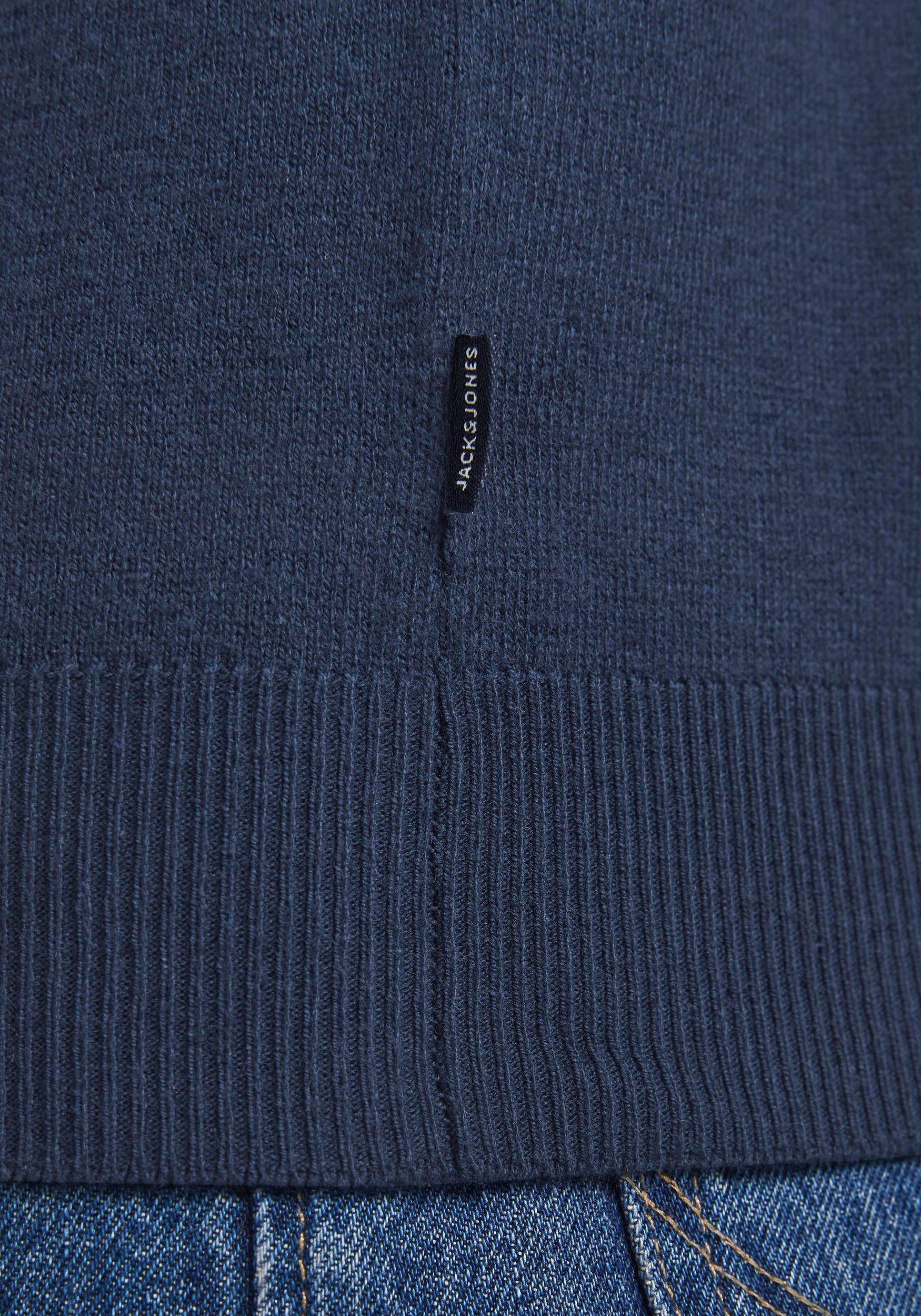 Jack & Jones Trui met ronde hals EMIL KNIT HALF ZIP