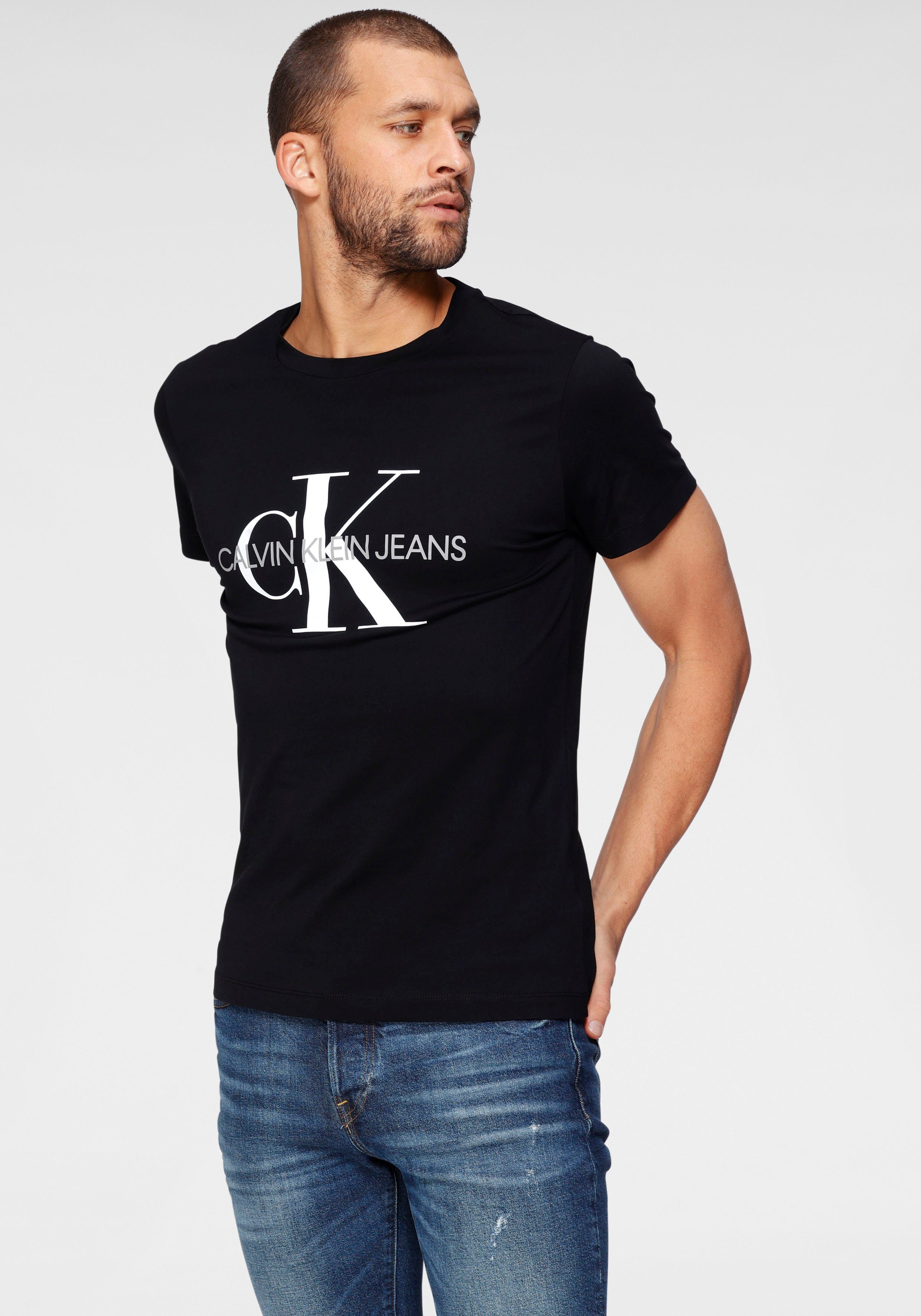 Calvin Klein T-shirt ICONIC MONOGRAM SLIM TEE
