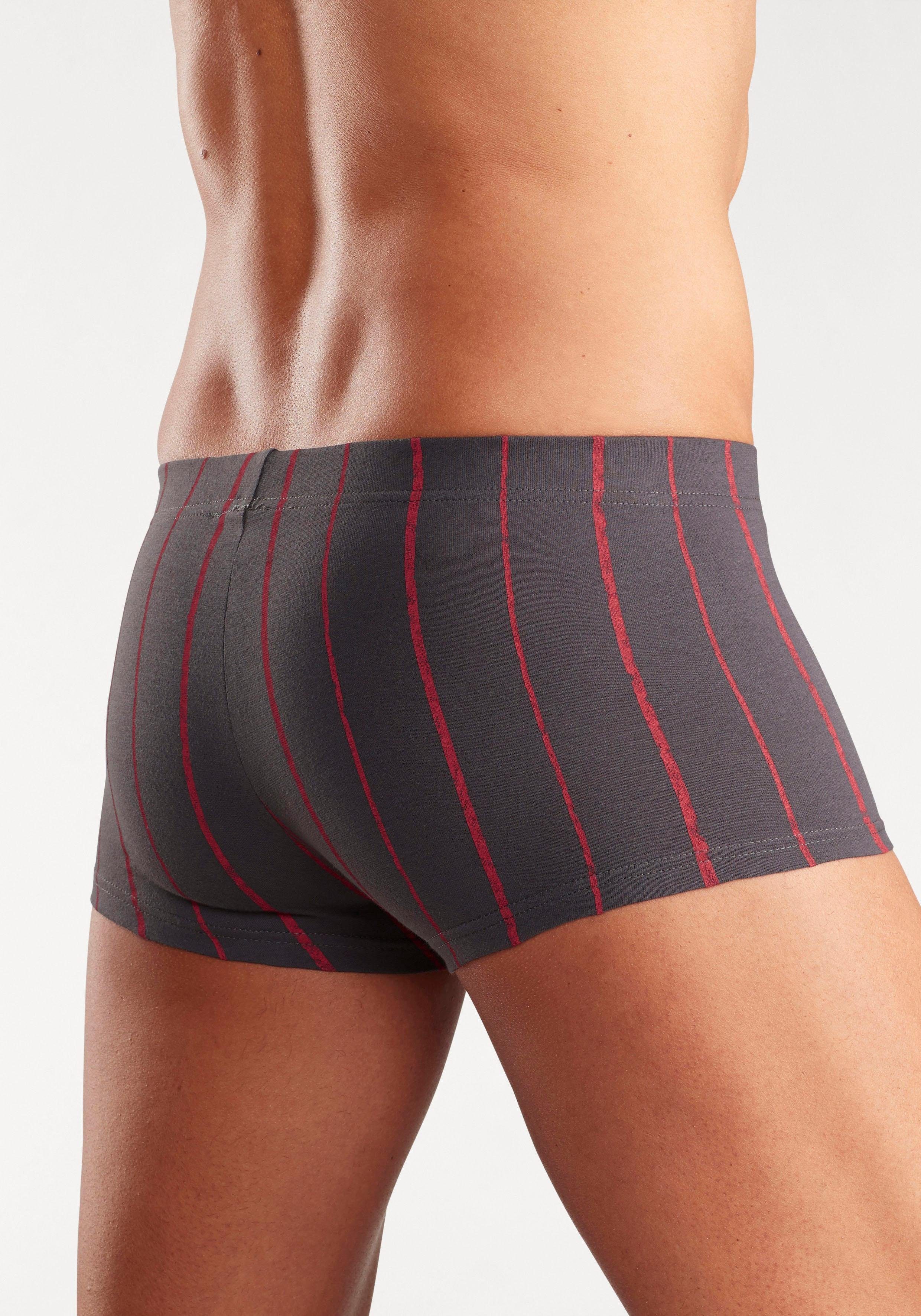 H.I.S Hipster strak zittende boxershorts van katoen-stretch (set, 5 stuks)