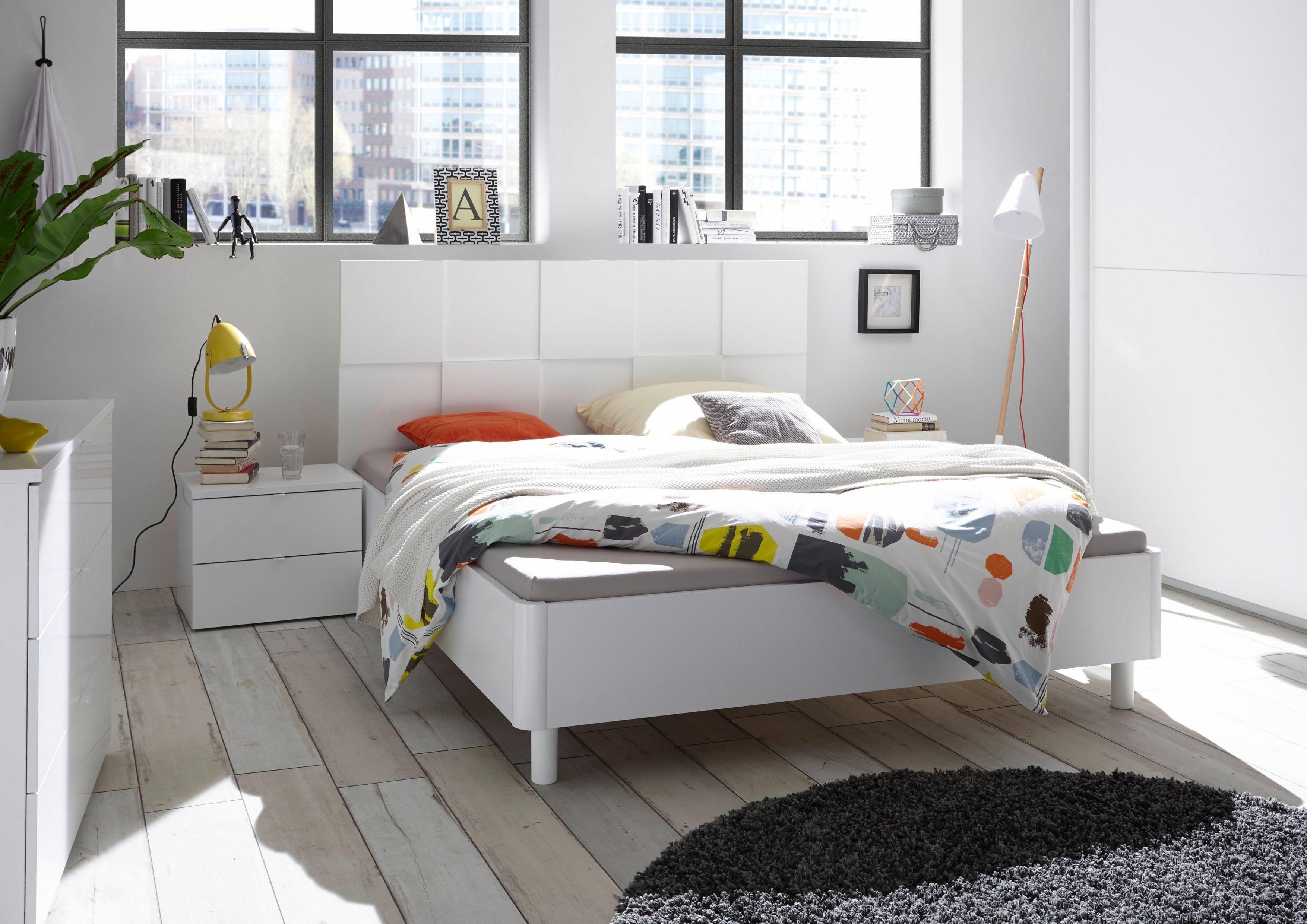 INOSIGN Bed Ottica bedden wit