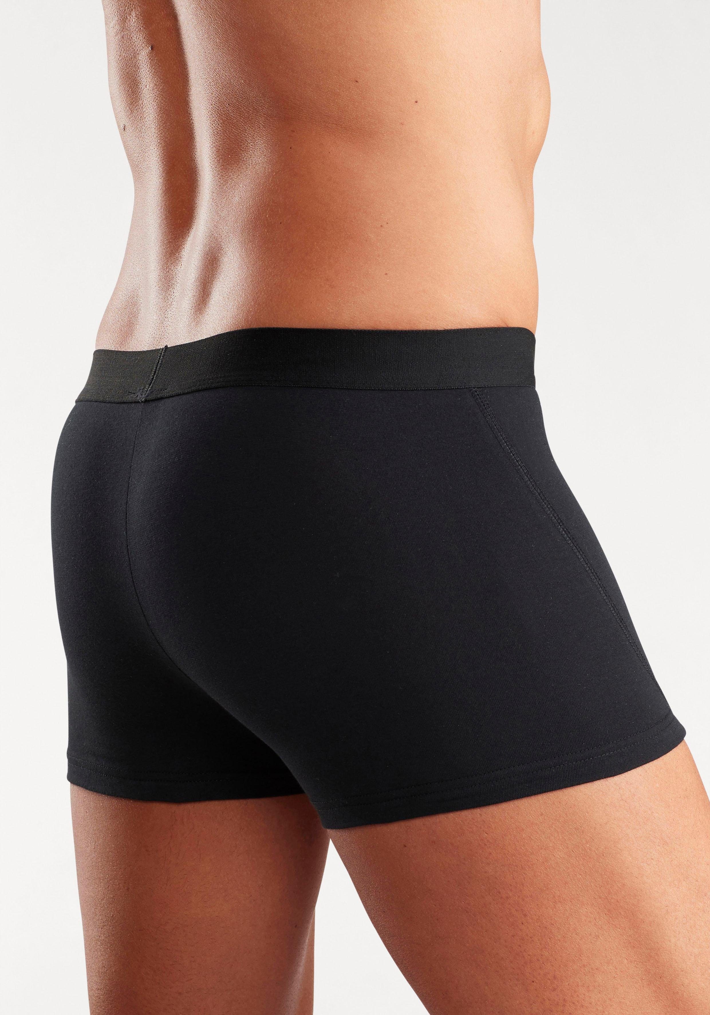 Bruno Banani Boxershort voor heren met gekleurd merkopschrift bij de boord (set, 4 stuks)
