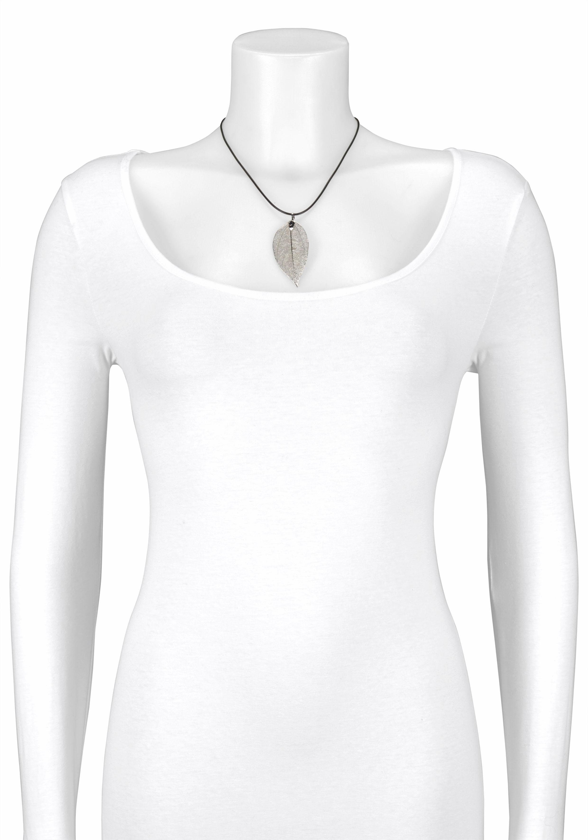 Firetti Ketting met hanger Met grote bladhanger (1-delig)