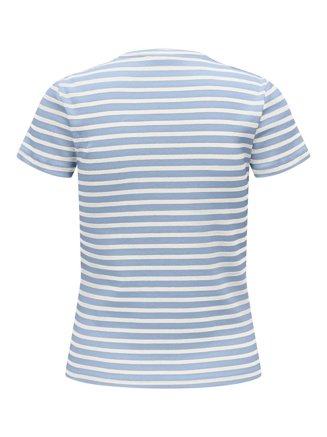 JDY Shirt met ronde hals SOLAR S S O NECK TOP JRS NOOS