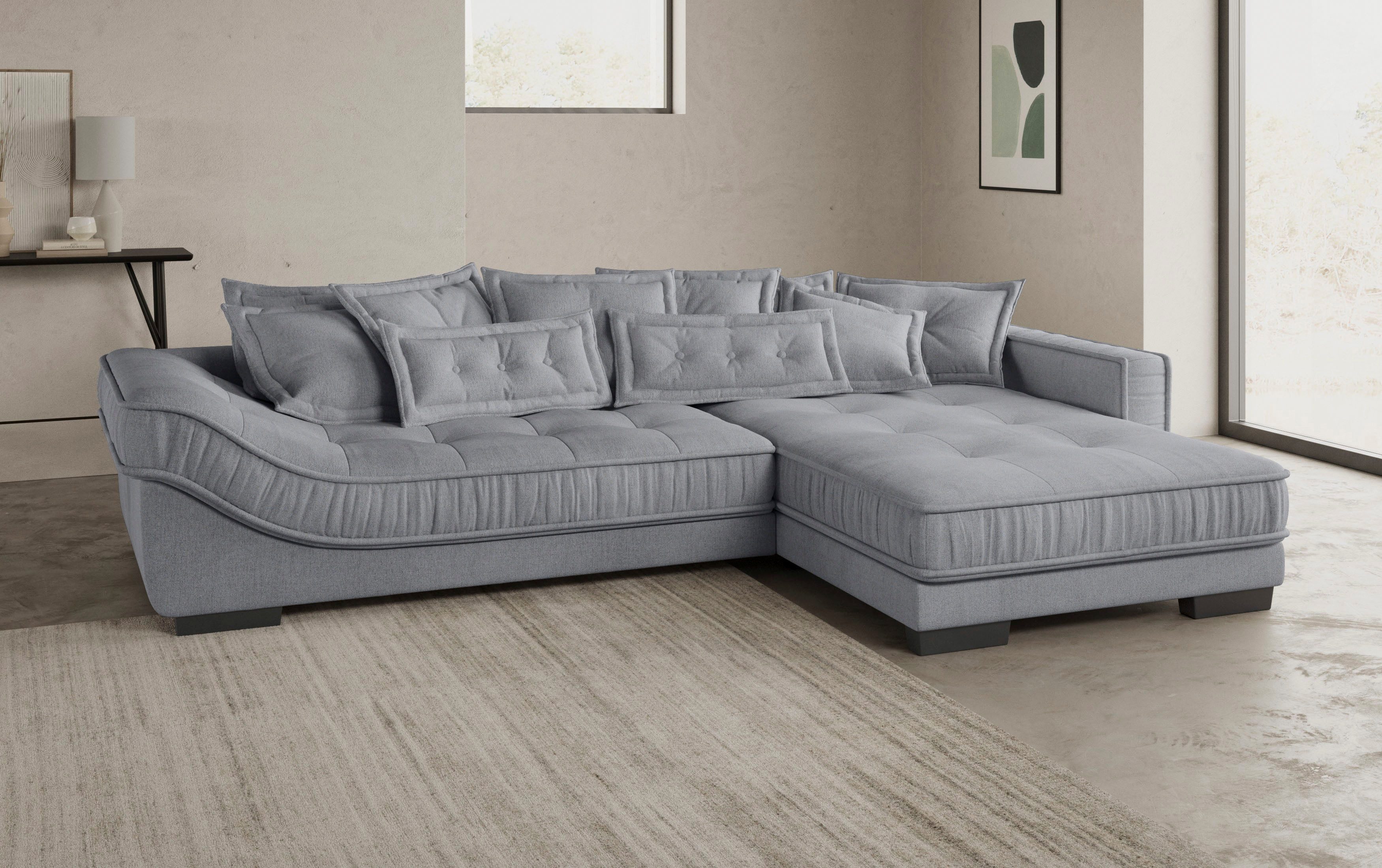 Mr. Couch Hoekbank Diwan II DuraFlex L-vorm DuraFlex koudschuim bekleding, tot 140 kg, 4 bekledingskwaliteiten