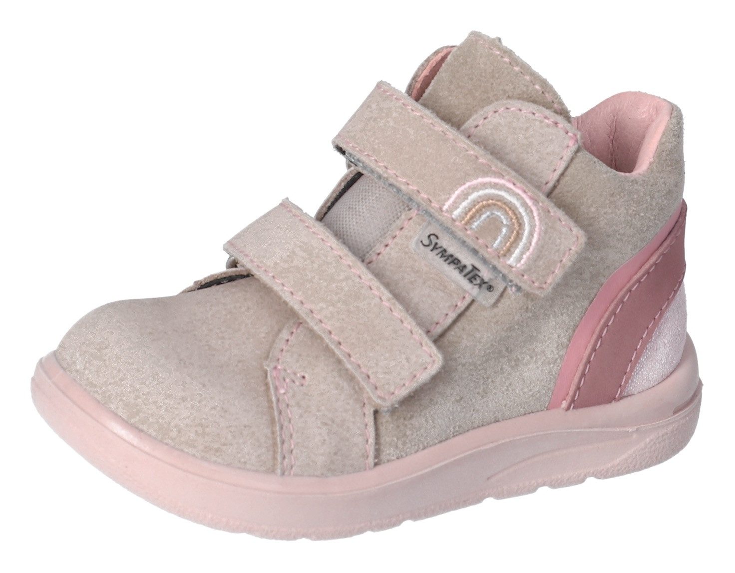 PEPINO by RICOSTA Babyschoentjes WMS: normaal winterlaarzen, babyschoenen, klittenbandschoenen met sympatex-membraan meisjes meisjes maat 28 EU beige