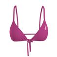 calvin klein swimwear triangel-bikinitop met calvin klein-logo-monogram roze