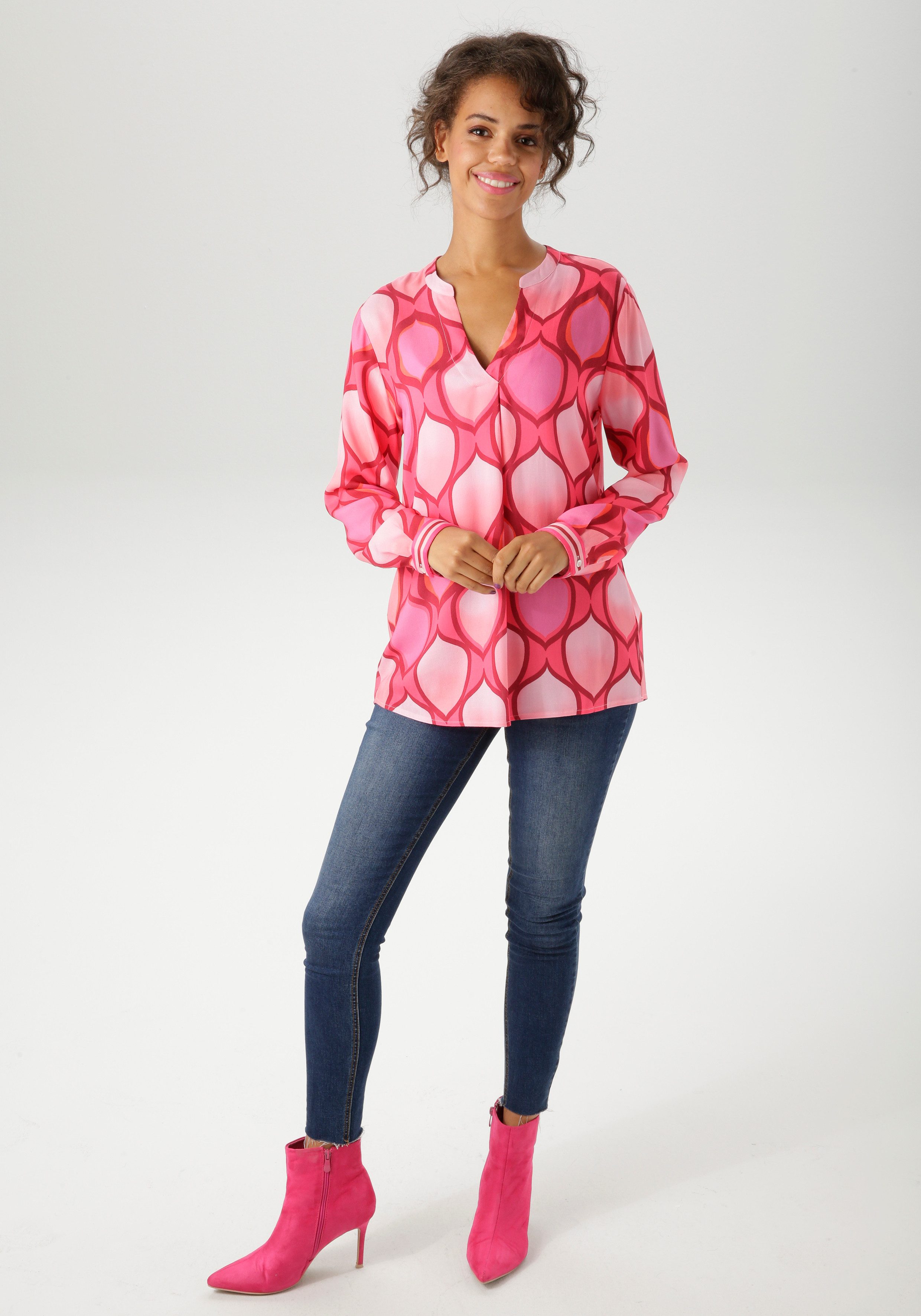 Aniston CASUAL Blouse zonder sluiting