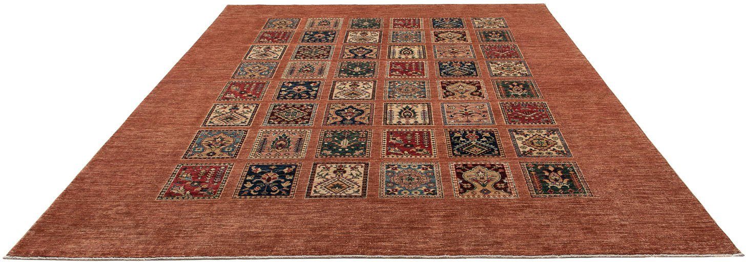 morgenland Wollen kleed Kazak medaillon 306 x 244 cm Uniek exemplaar met certificaat