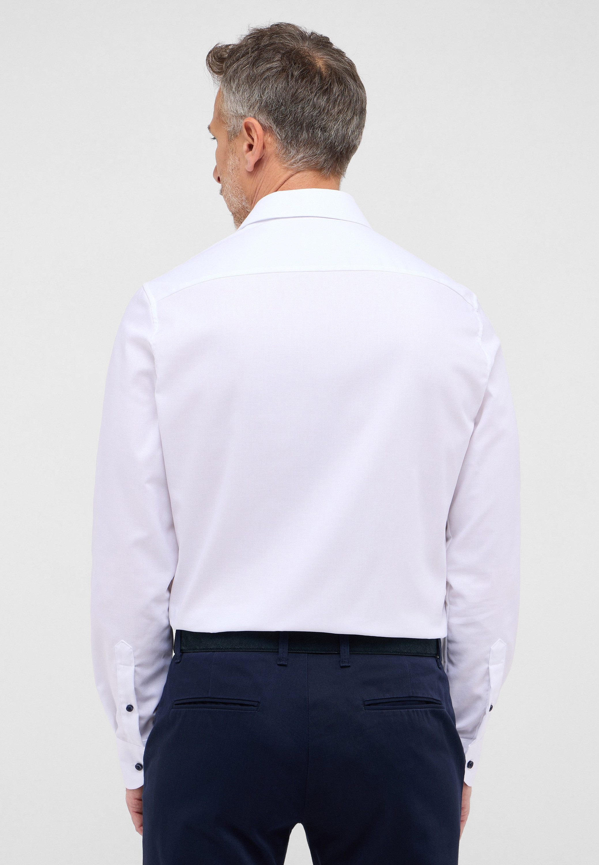 Eterna Overhemd met lange mouwen Slim fit NON IRON (strijkvrij)
