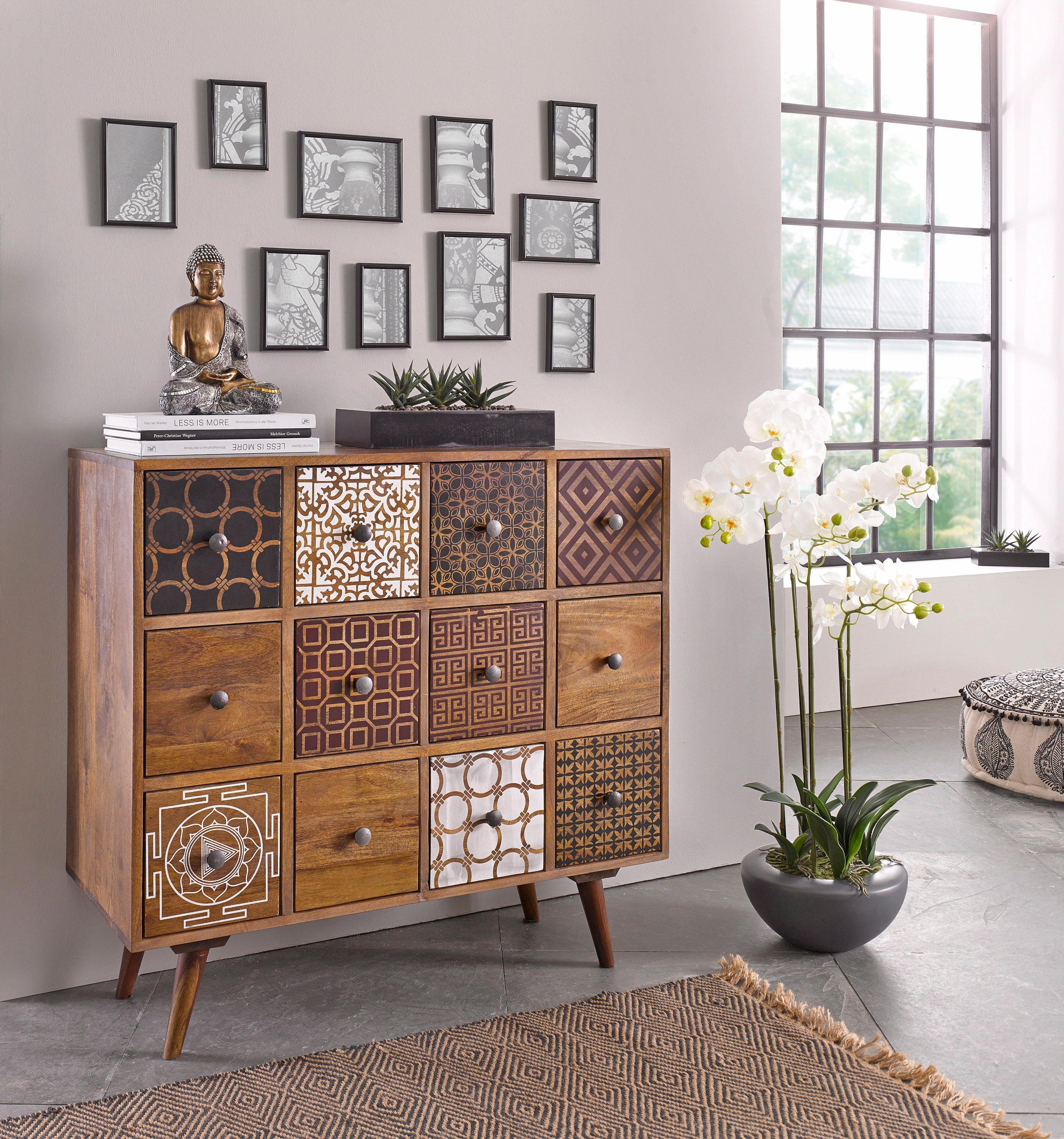 Creativ green Kunstplant Vetplanten (set, 3 stuks)