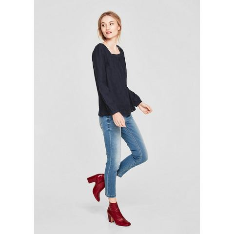 Otto - s.Oliver RED LABEL NU 15% KORTING: s.Oliver RED LABEL Blouse met borduursel en carréhals