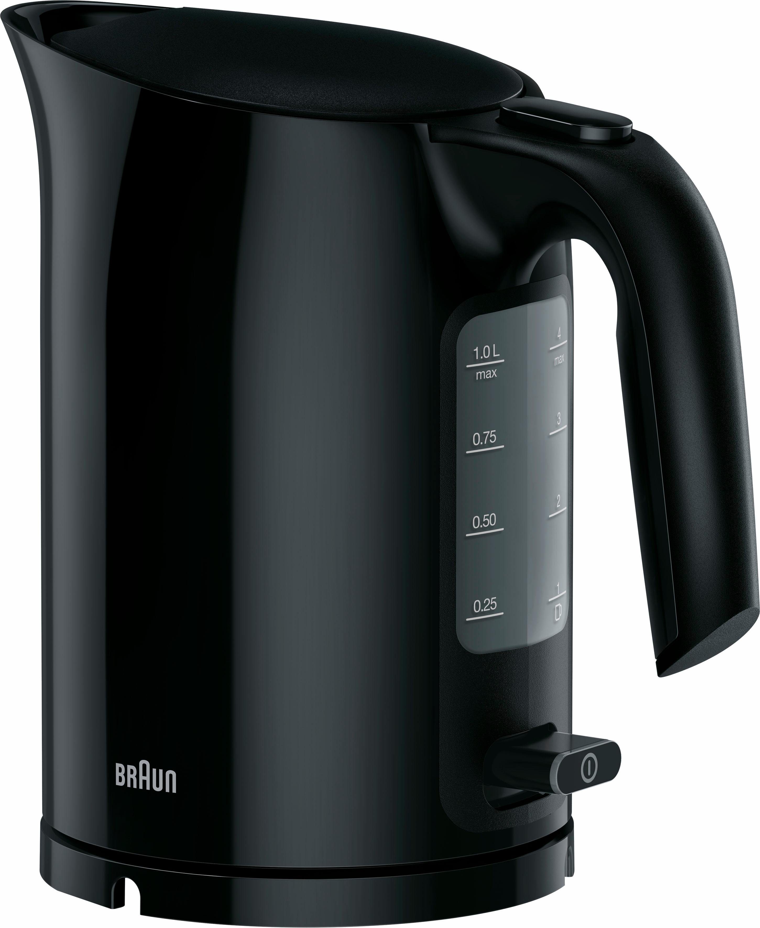 Braun Waterkoker WK 3000 BK, 1 l