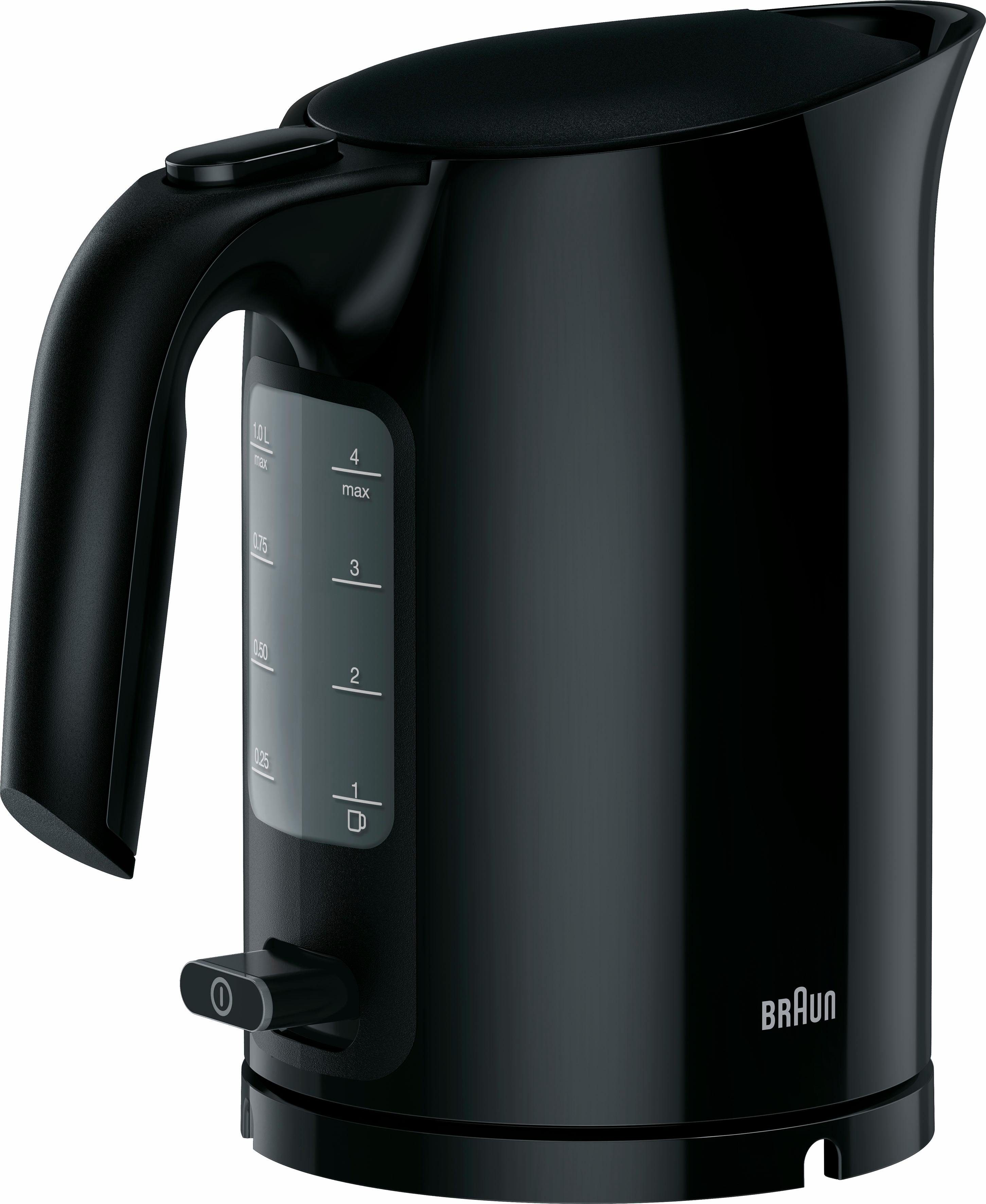 Braun Waterkoker WK 3000 BK, 1 l