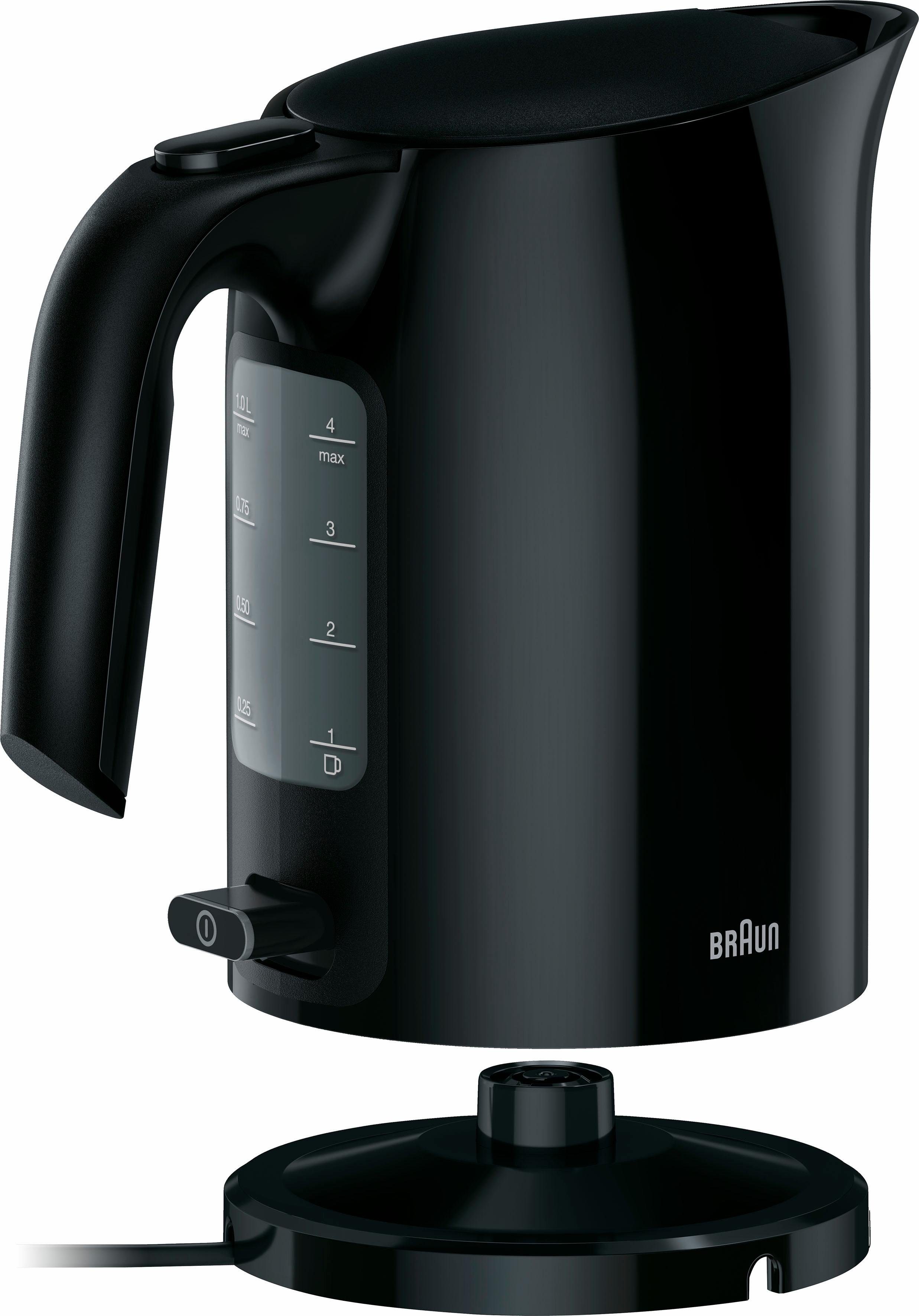 Braun Waterkoker WK 3000 BK, 1 l