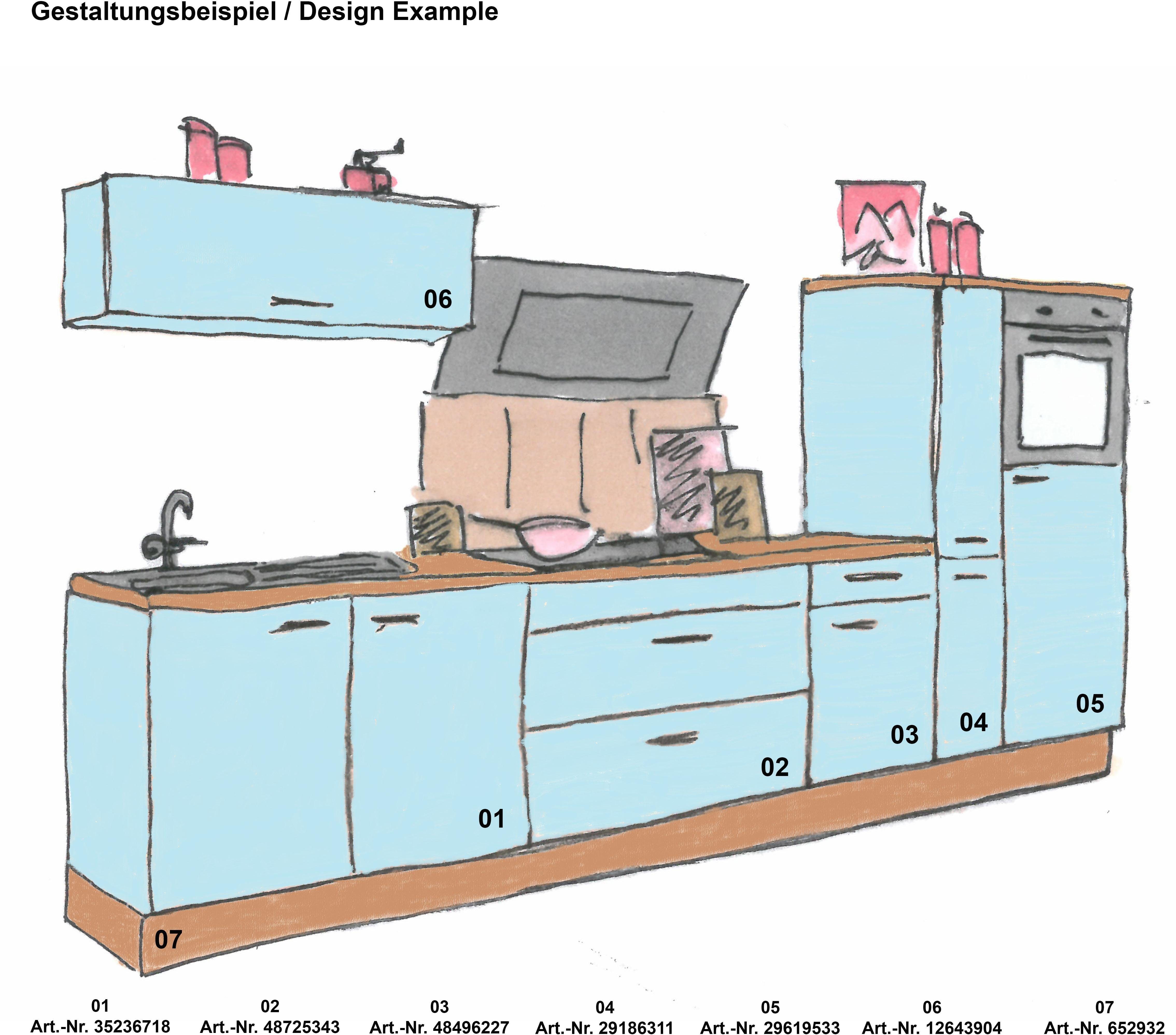 OPTIFIT Oven-/koelkastombouw Cara