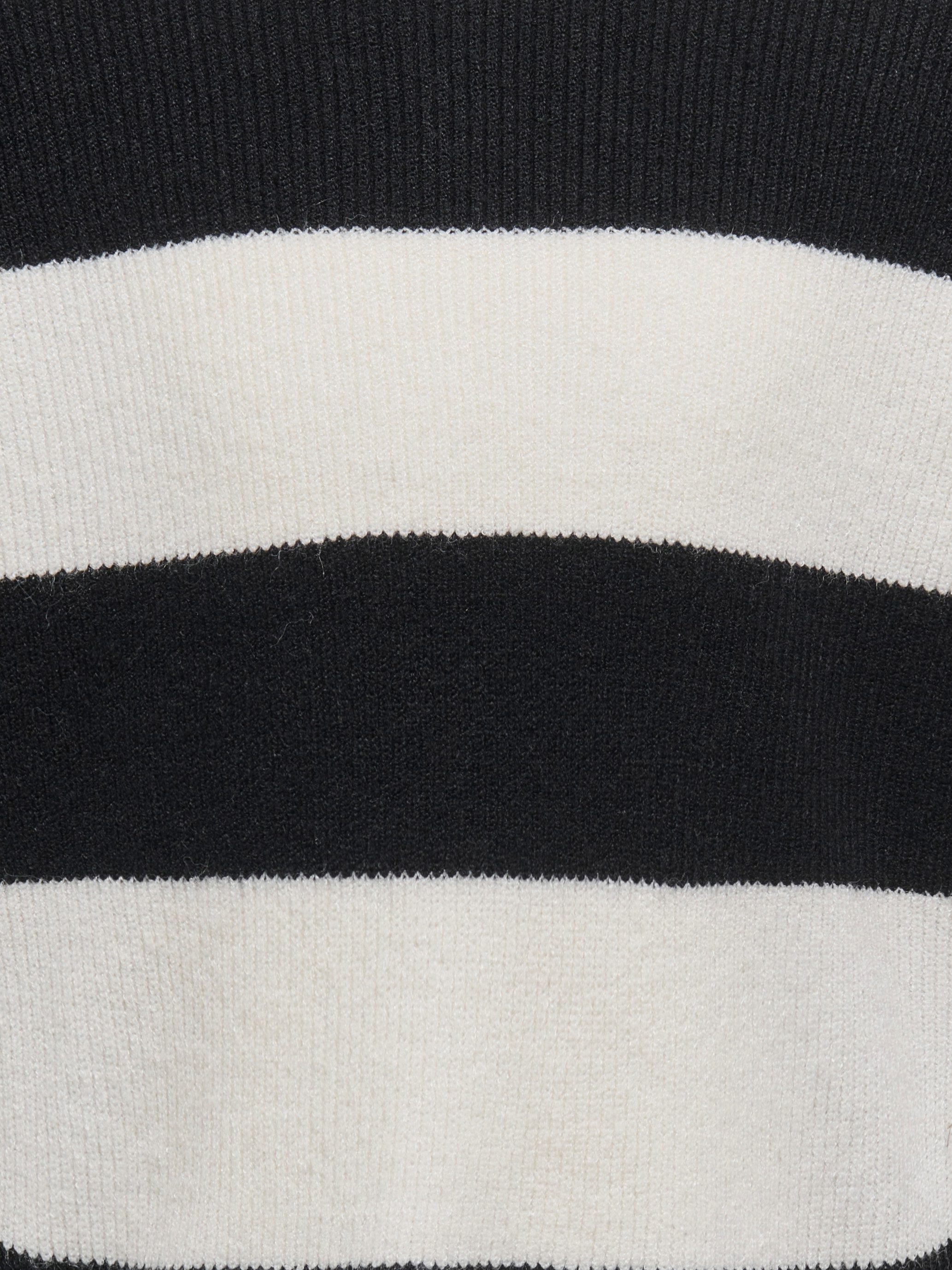 KIDS ONLY Gebreide trui KOGFRANCA SHORT L/S STRIPE KNT NOOS