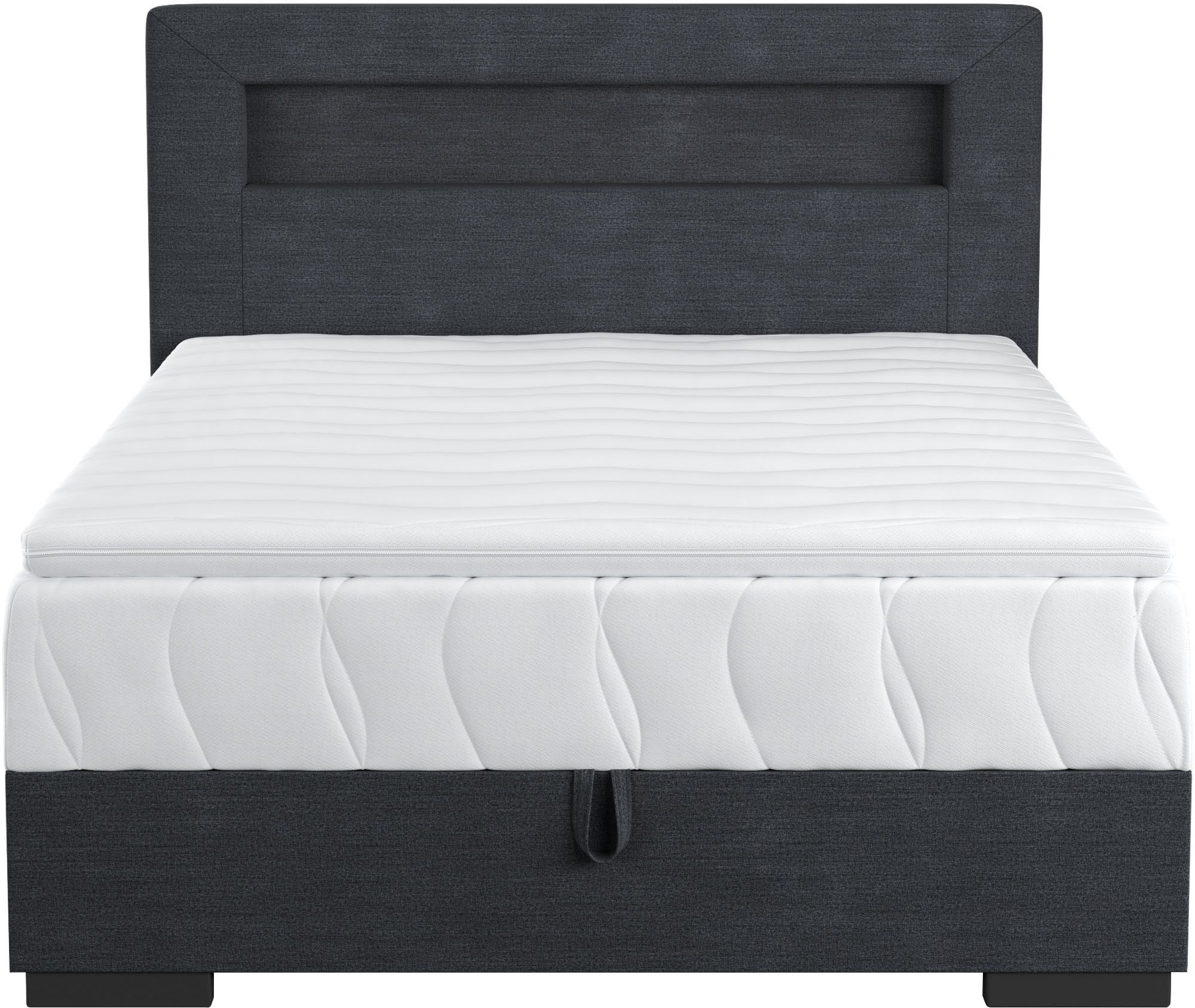 COTTA Boxspring Kelly uitgerust met led-licht, incl. bedlade