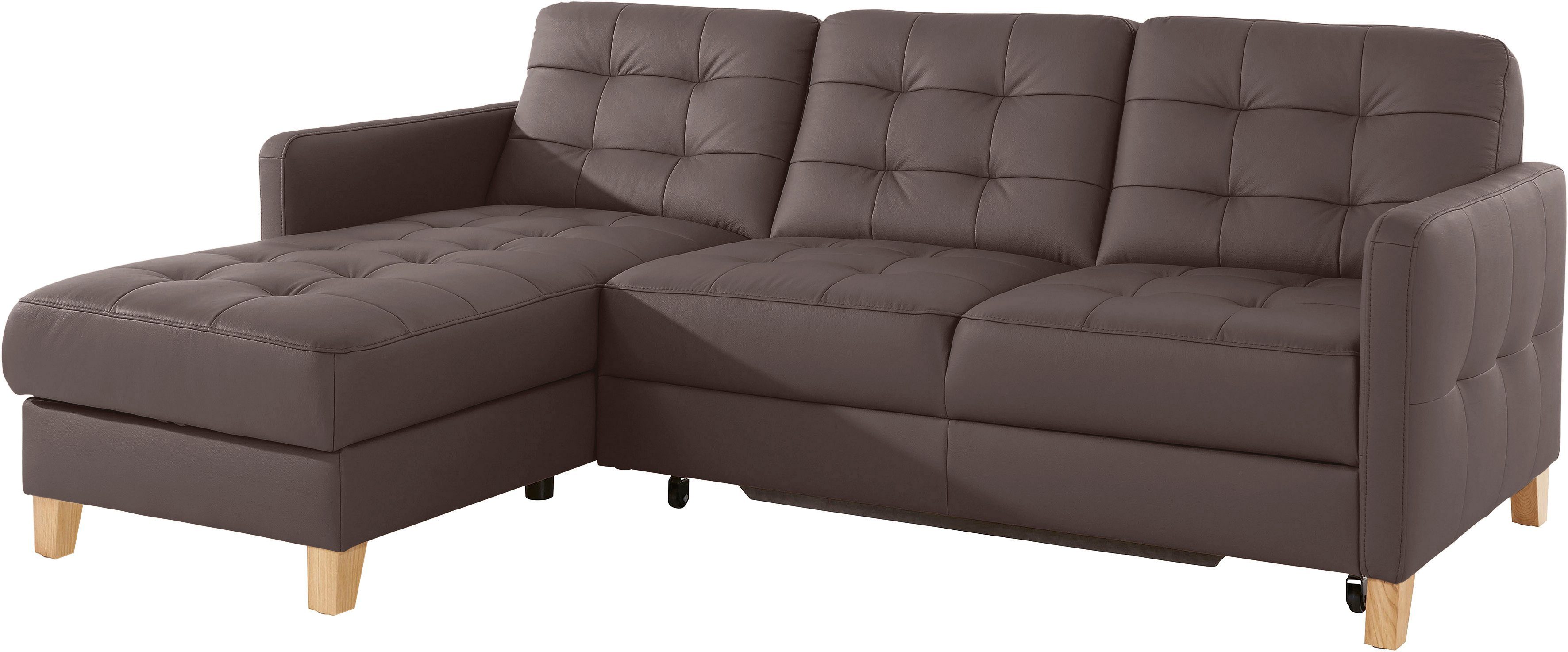 exxpo - sofa fashion Hoekbank Elio, compact en comfortabel, handig en tijdloos design, L-vorm