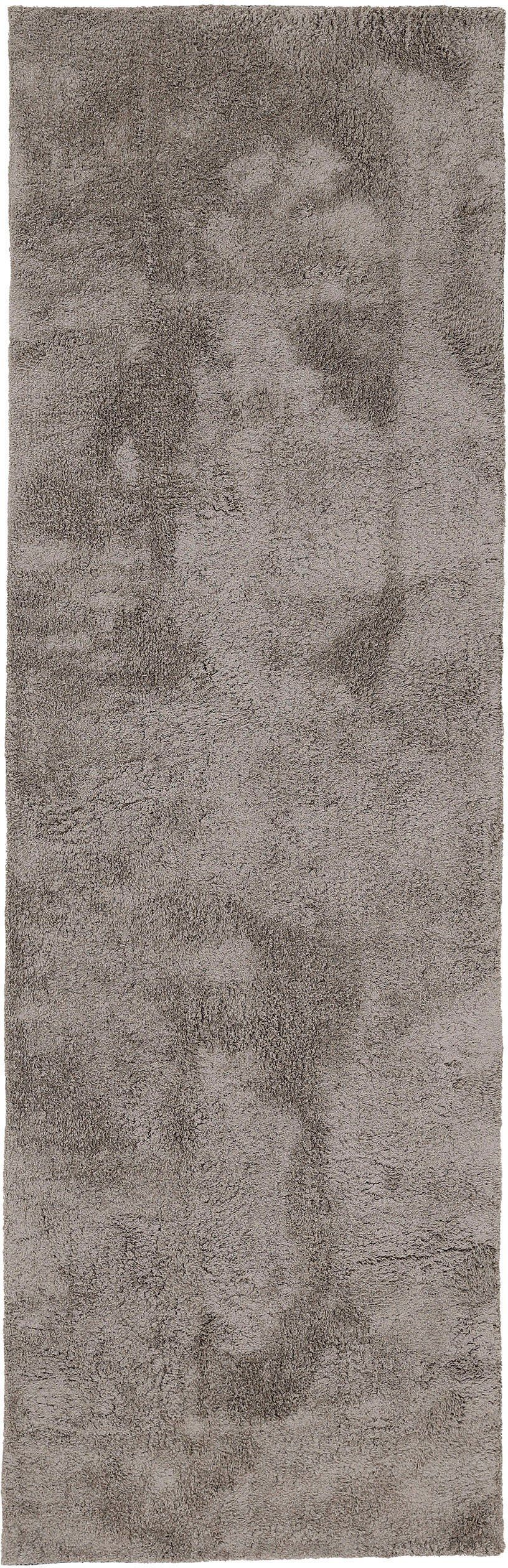 carpetfine Hoogpolig vloerkleed Silky Shaggy, langharig, effen, bijzonder zacht, handgemaakt