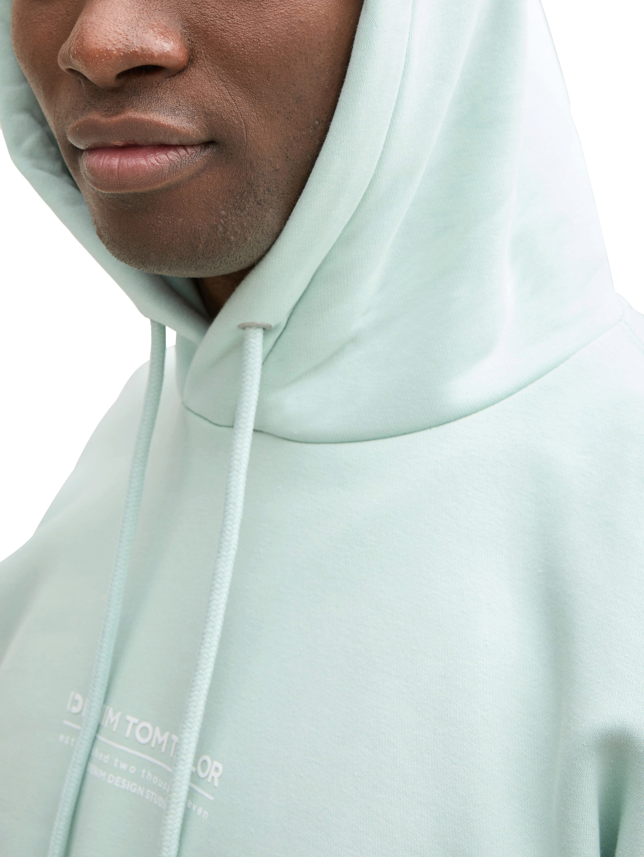 Tom Tailor Denim Hoodie met logoprint