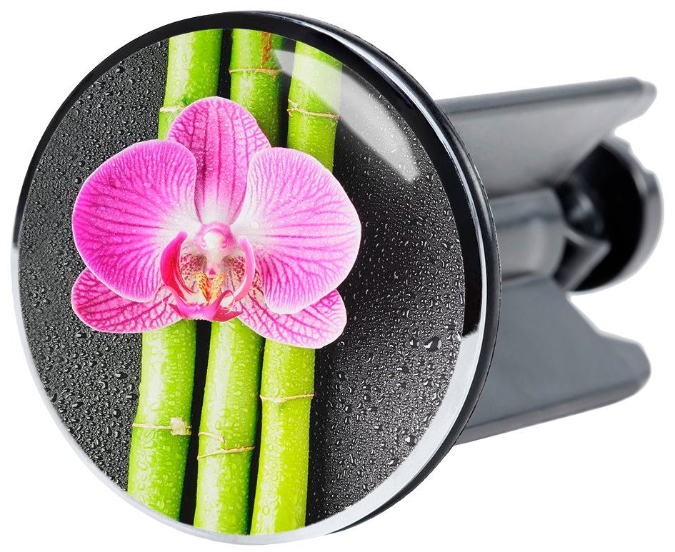 Sanilo Set badkameraccessoires Asia bestaand uit toiletzitting, badmat en wastafelplug (complete set, 3-delig)