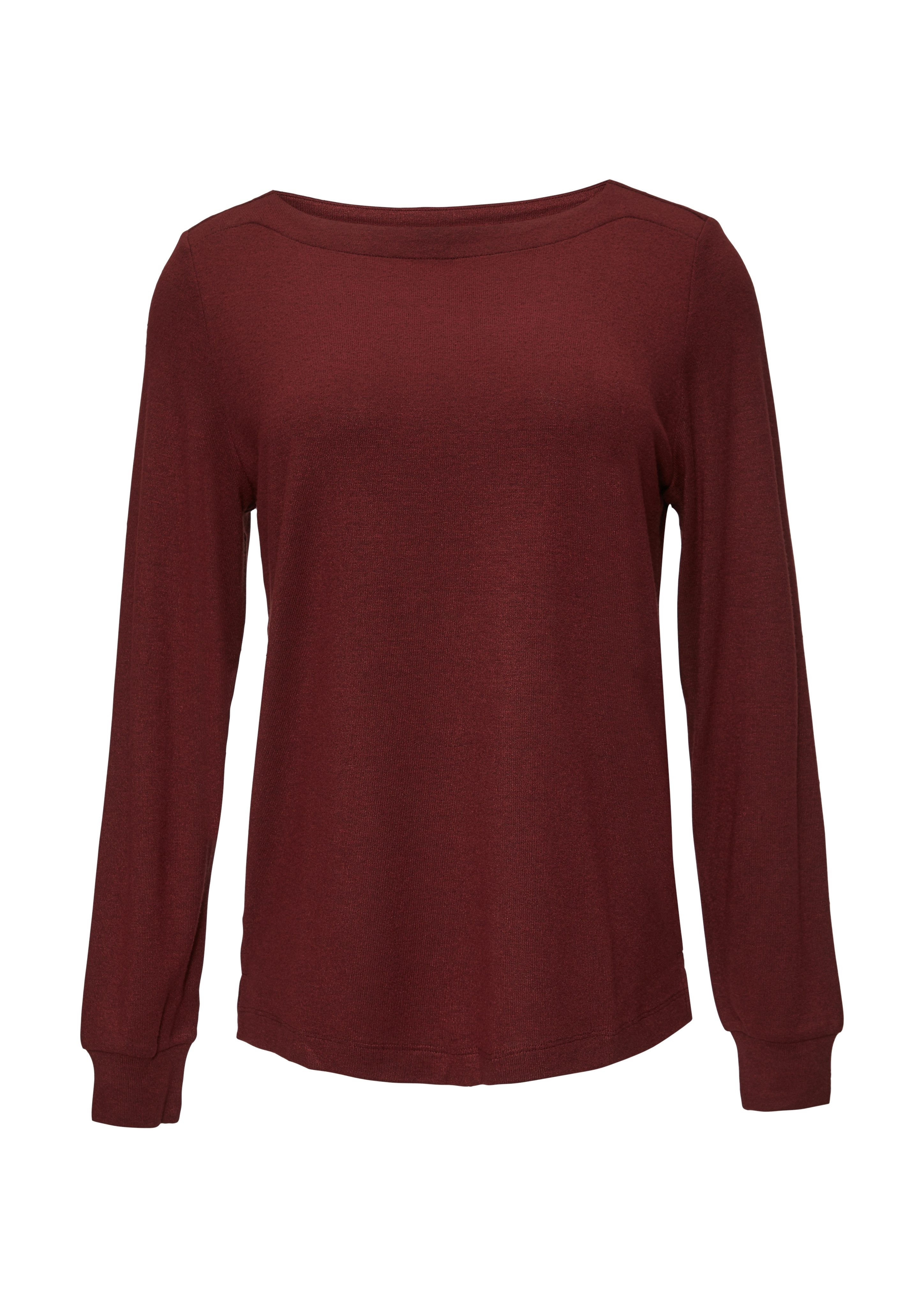 s.Oliver Longsleeve in gemêleerde look