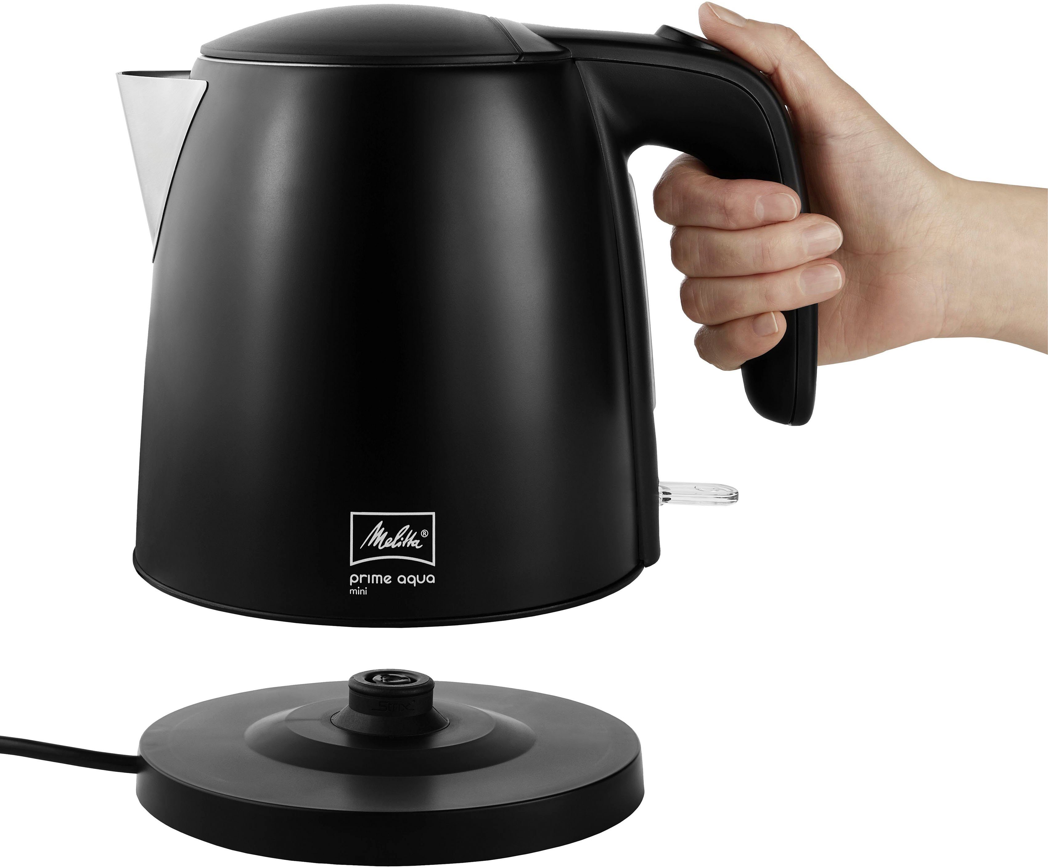Melitta Waterkoker Prime Aqua Mini Black Edition, 1,0 l