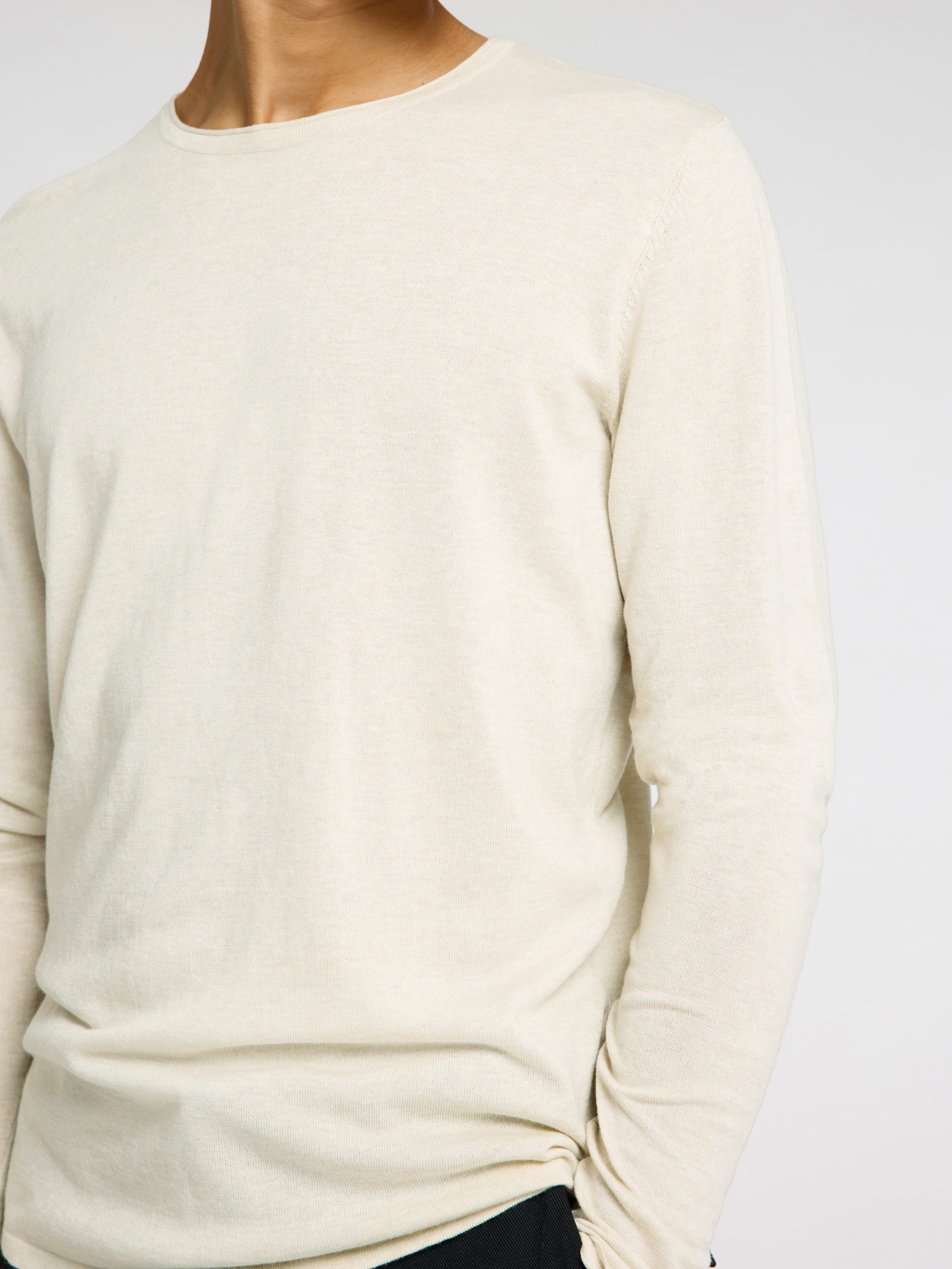 SELECTED HOMME Trui met ronde hals ROME KNIT