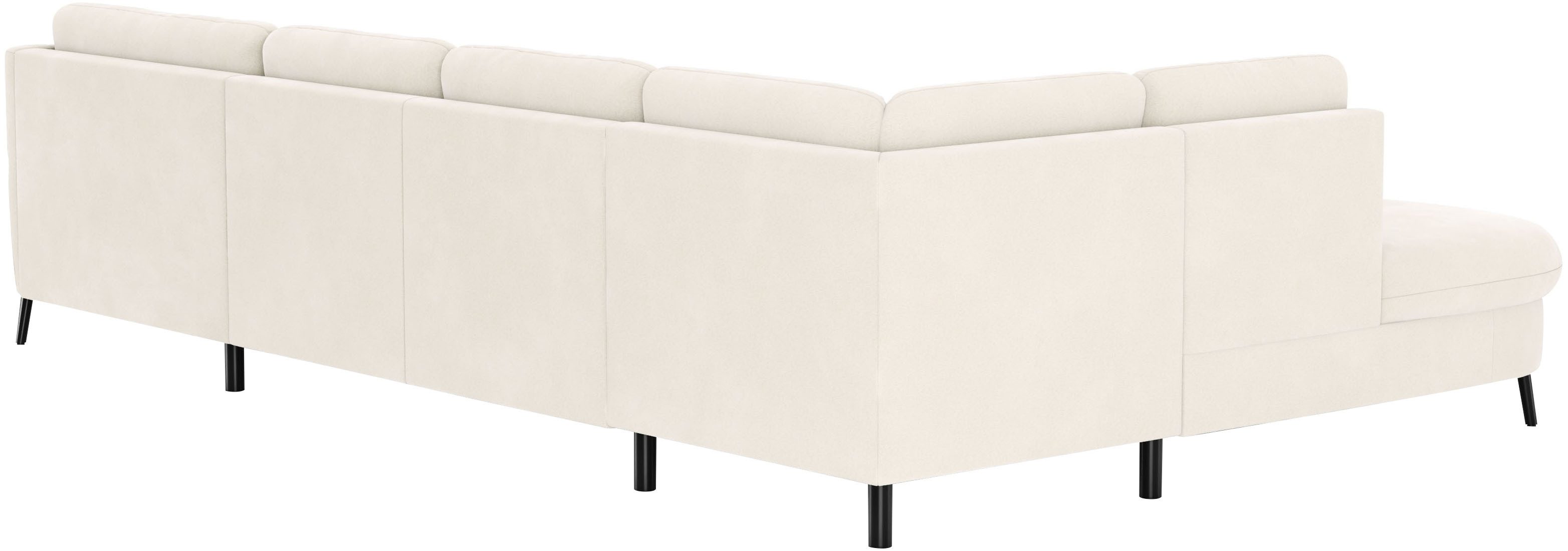 sit&more Zithoek Soul U-model optioneel met bed en bedlade