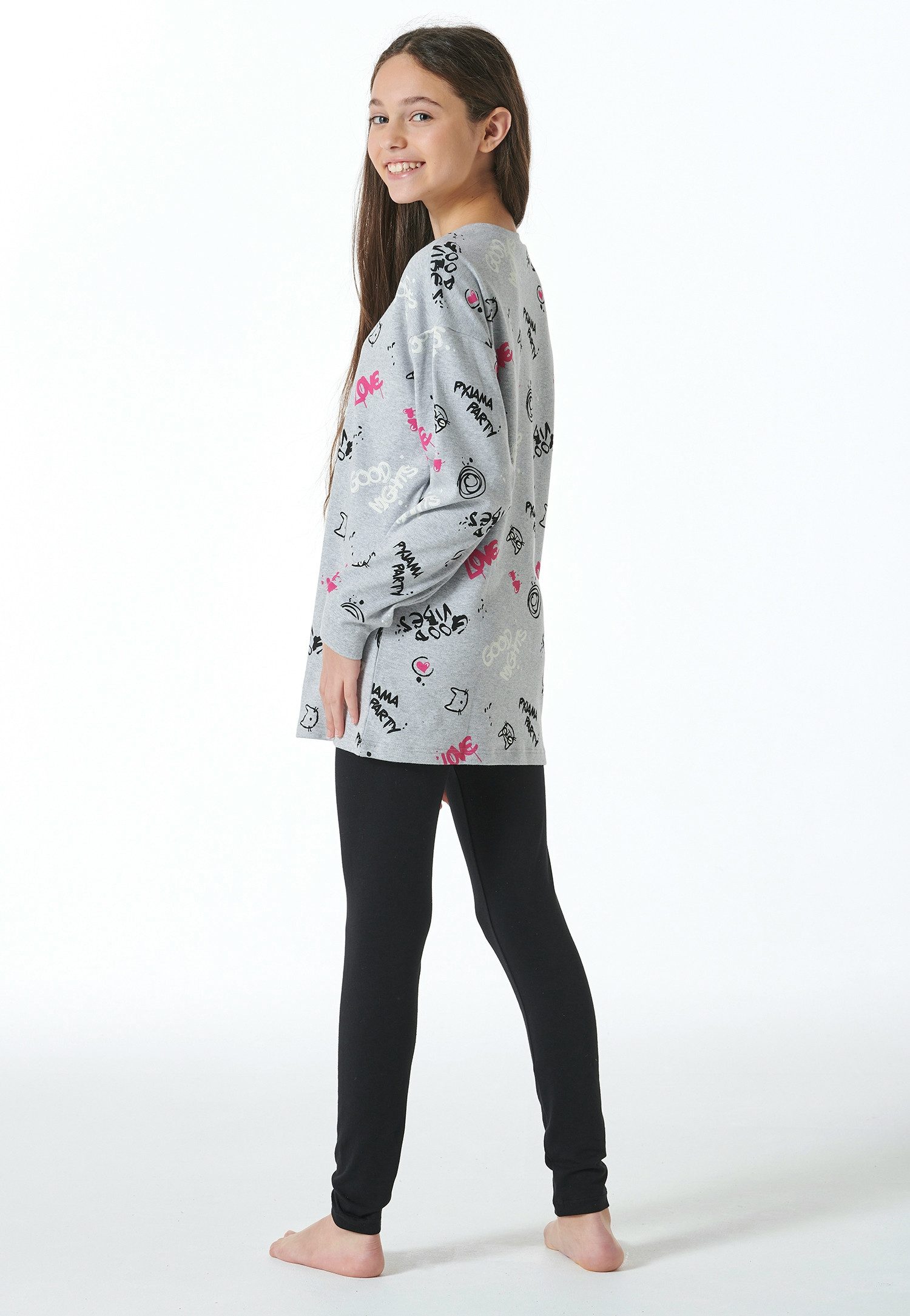 Schiesser Pyjama met coole print-bovenstuk (2-delig)