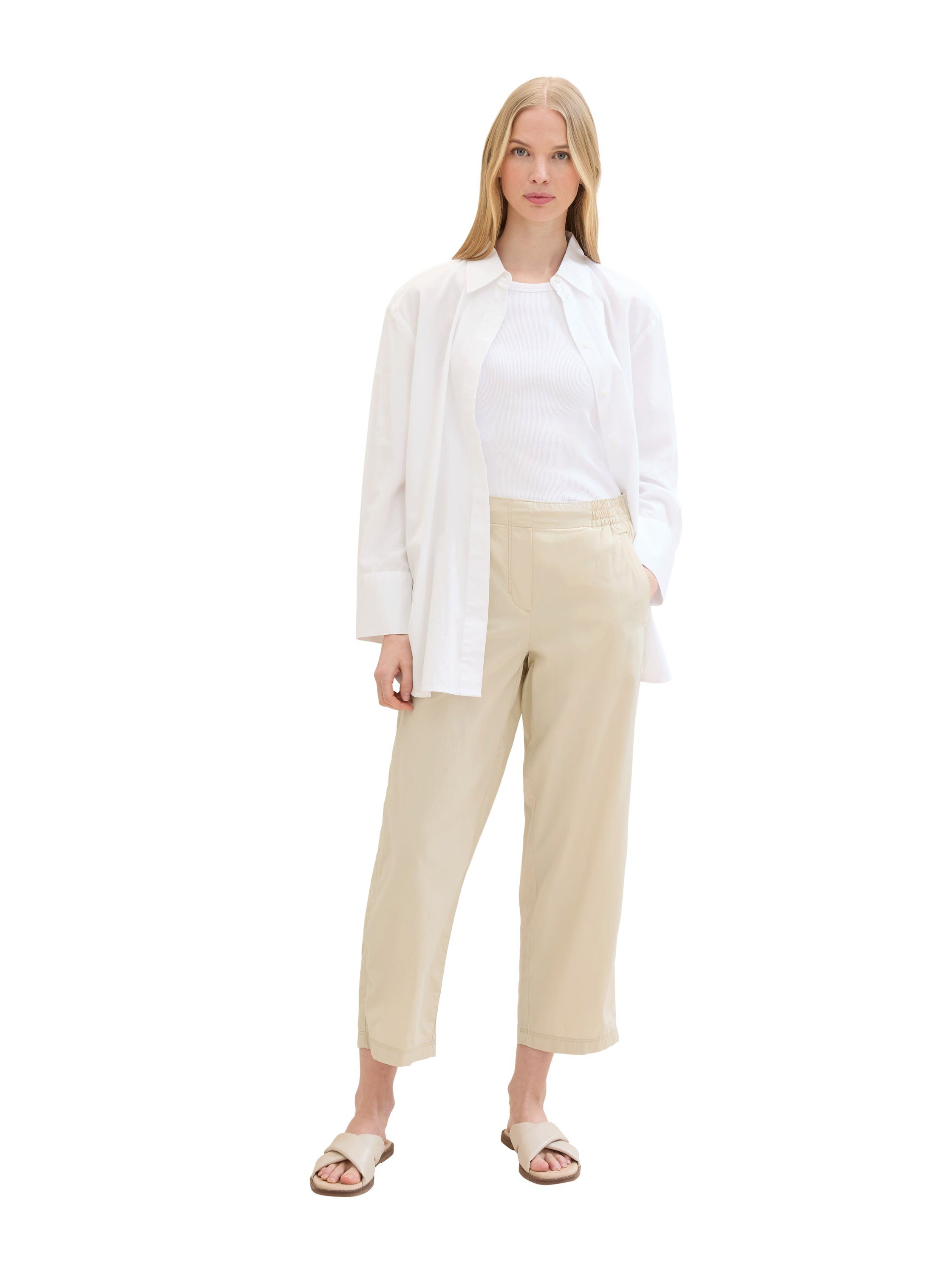 Tom Tailor Stoffen broek in 7/8-lengte