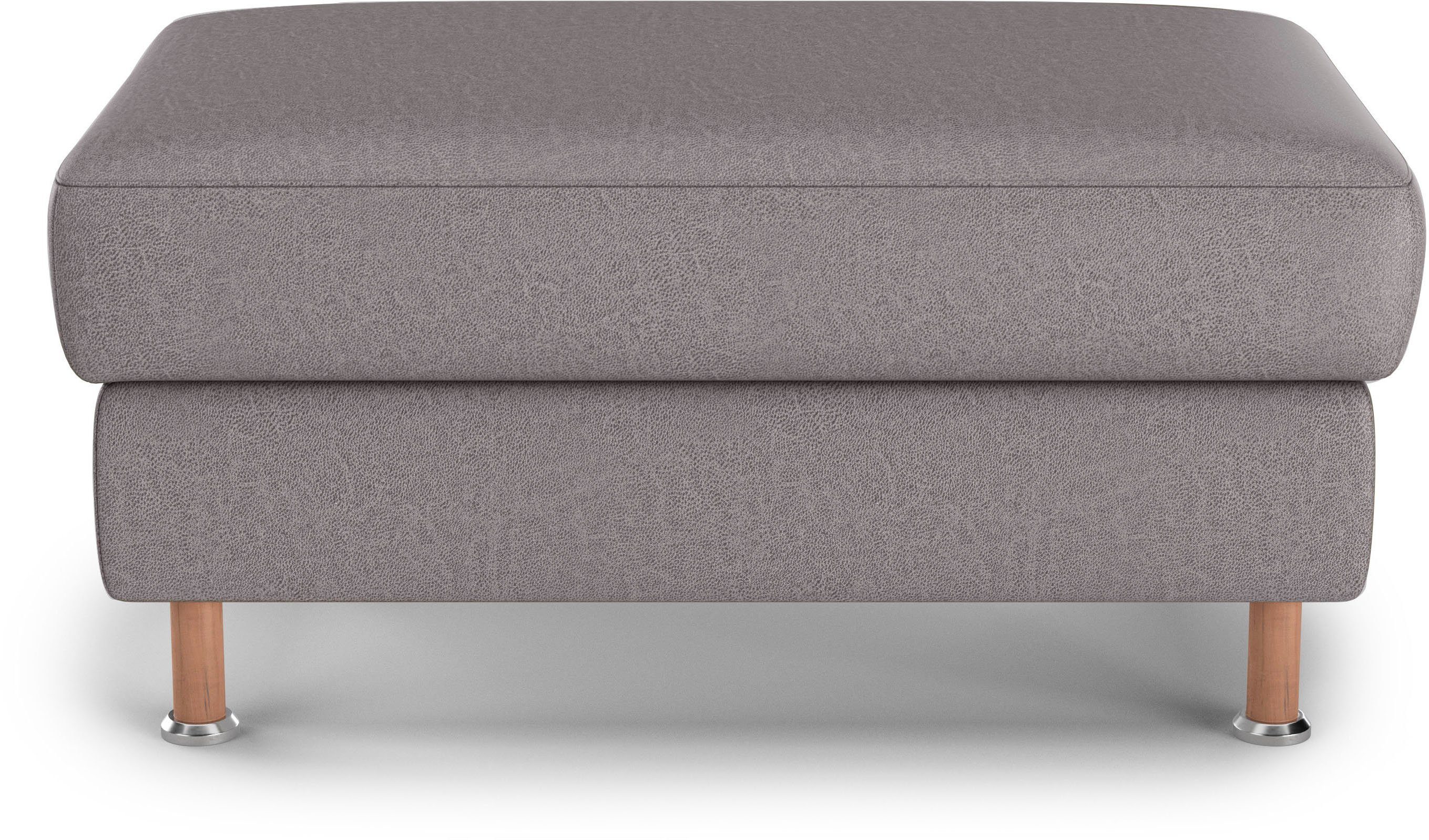 Home affaire Hocker Calypso Houten poten met metalen plaat