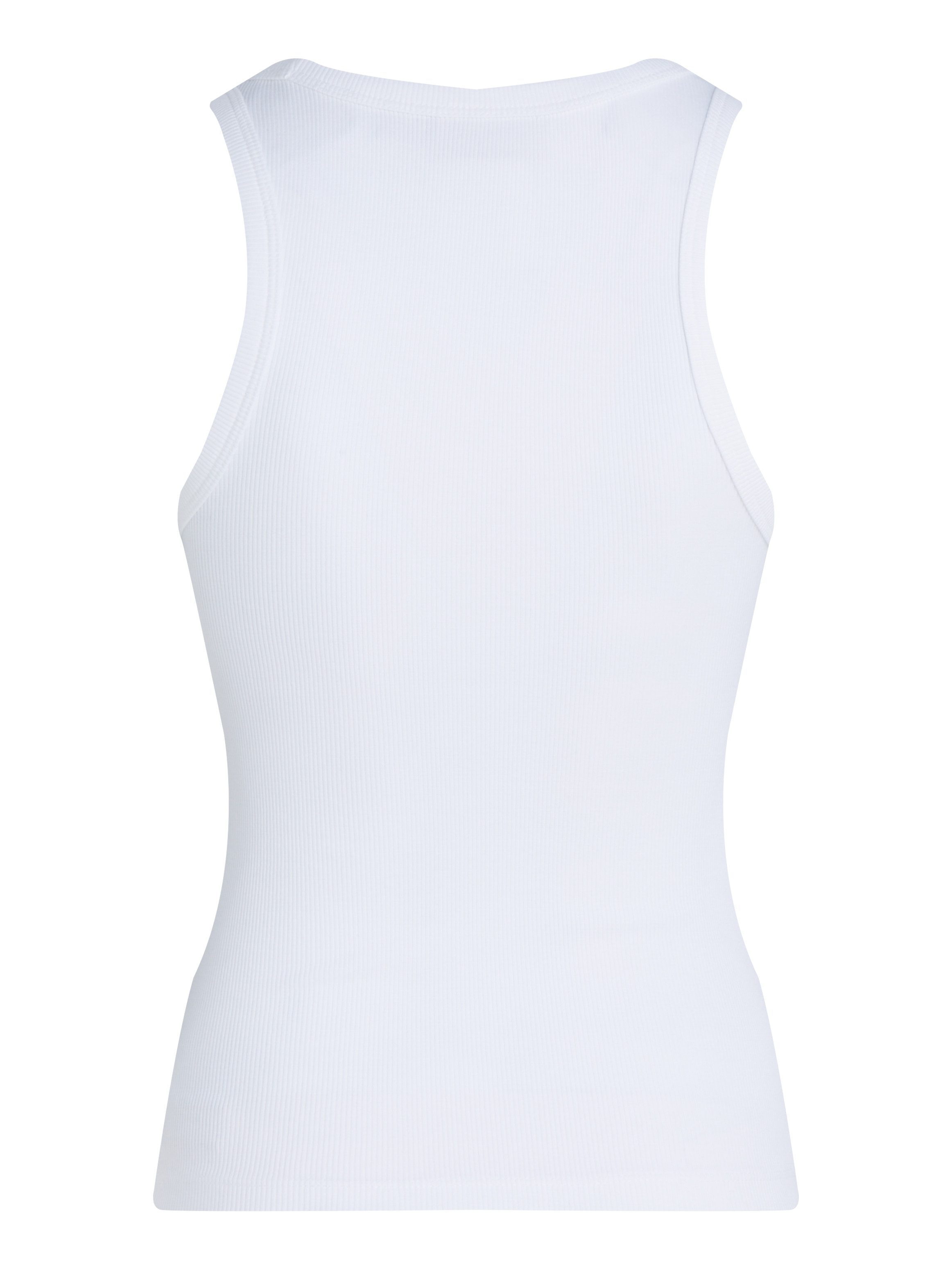 Calvin Klein Tanktop WOVEN LABEL RIB TANK TOP