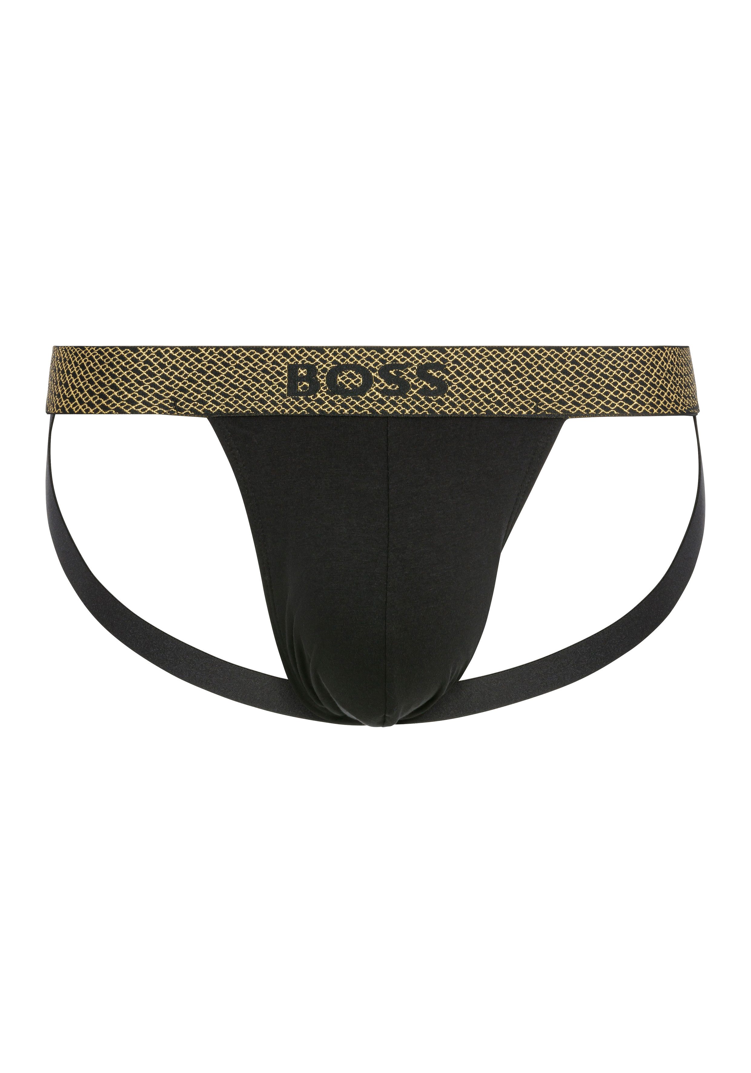 BOSS String Jock Strap 2P Gift met elastische taille